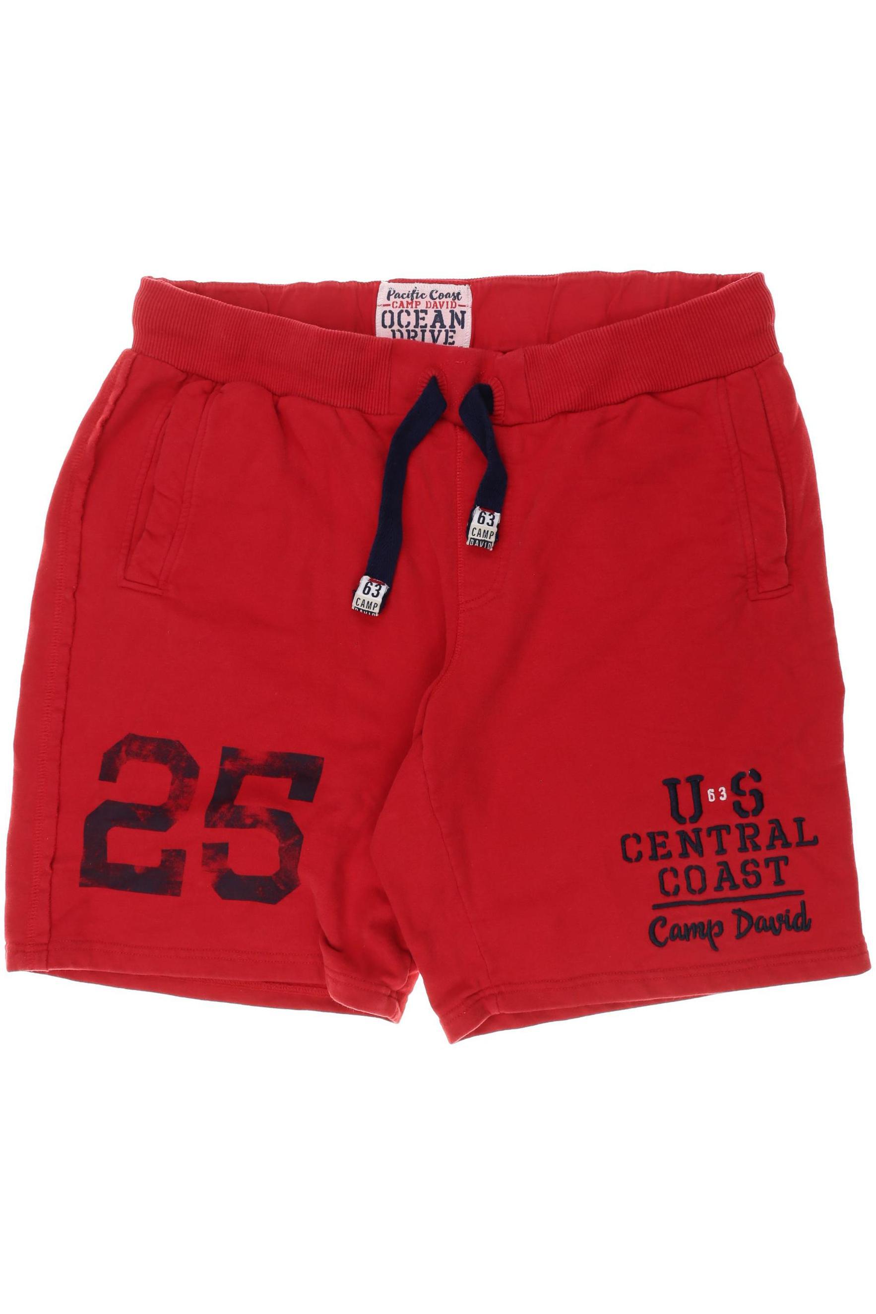 

Camp David Herren Shorts, rot, Gr.