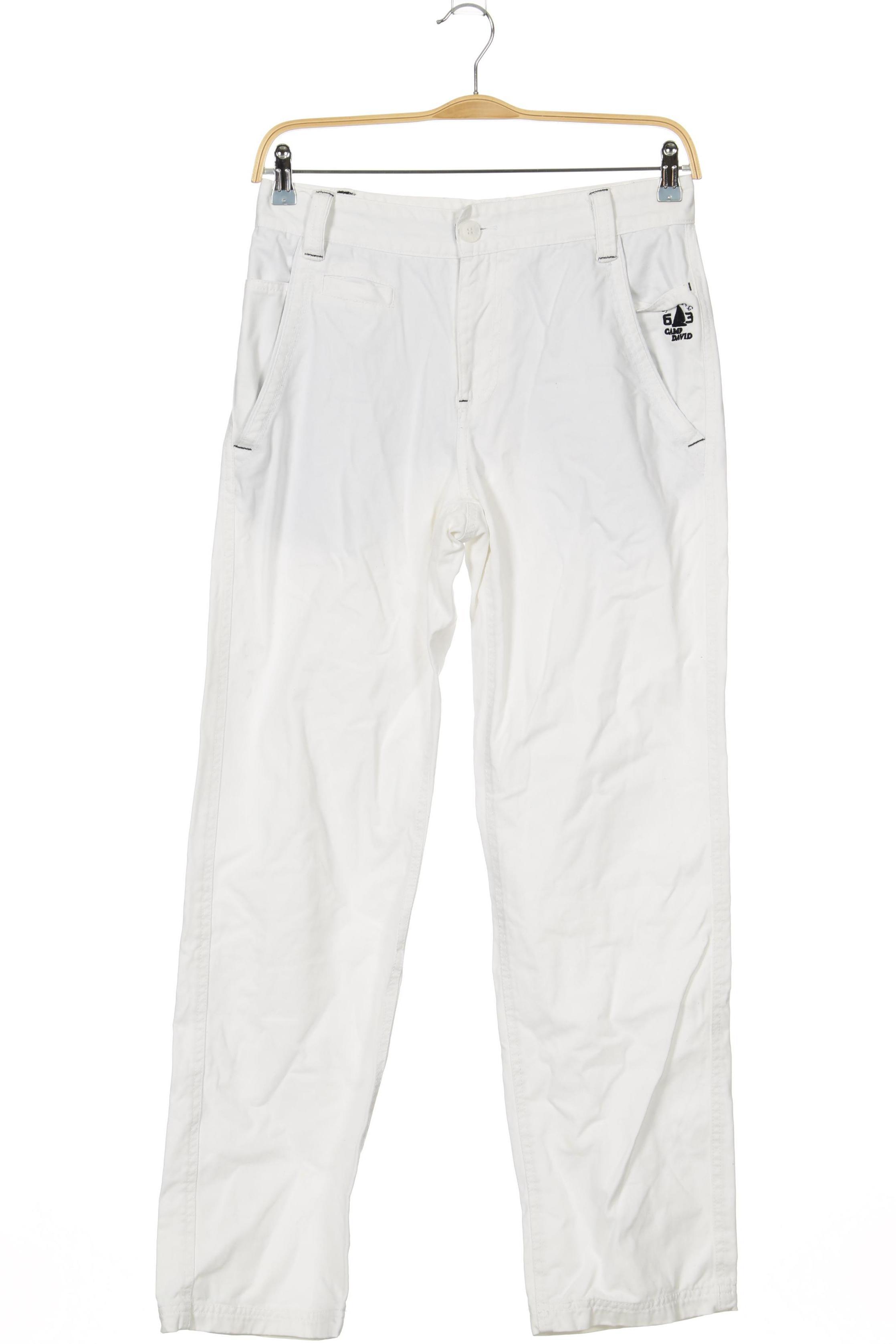 Thumbnail - Camp David Herren Stoffhose, weiß, Gr.