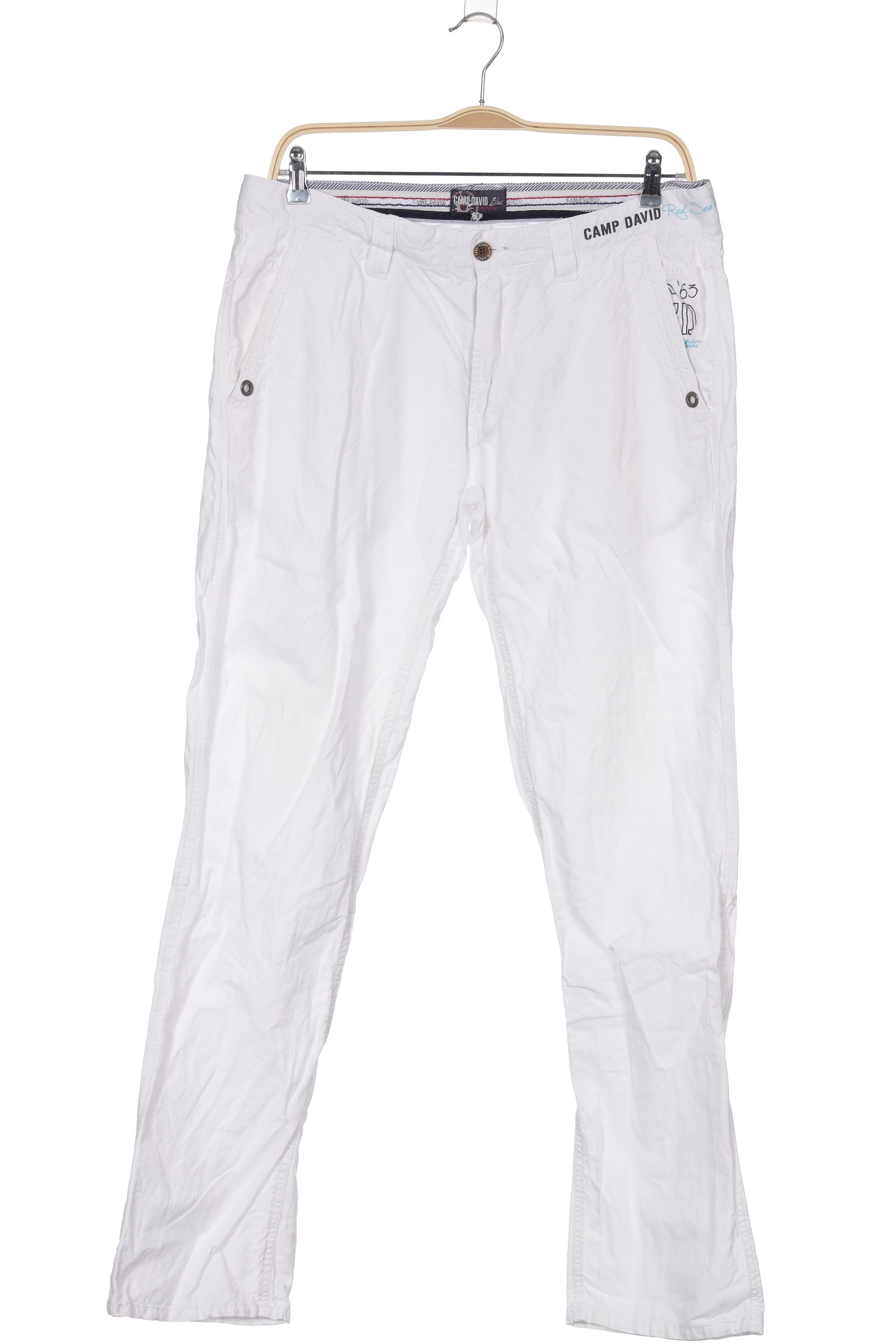 

Camp David Herren Stoffhose, weiß, Gr. 36