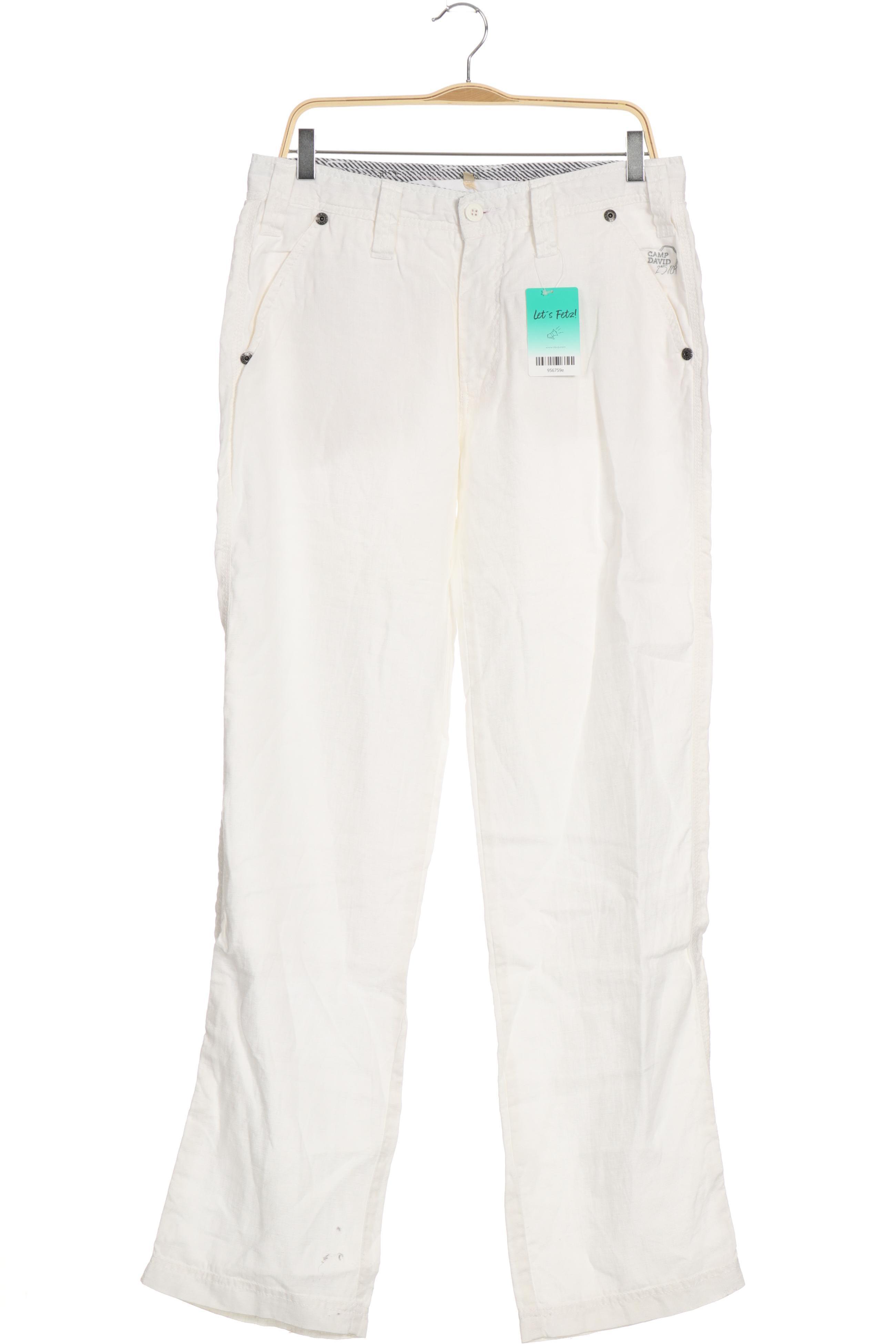 

Camp David Herren Stoffhose, weiß, Gr.