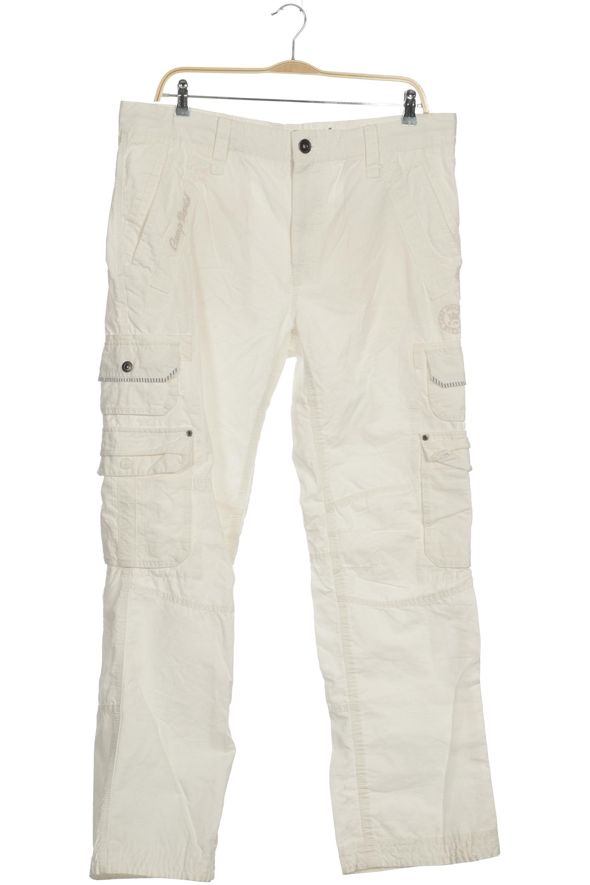 

Camp David Herren Stoffhose, weiß, Gr.