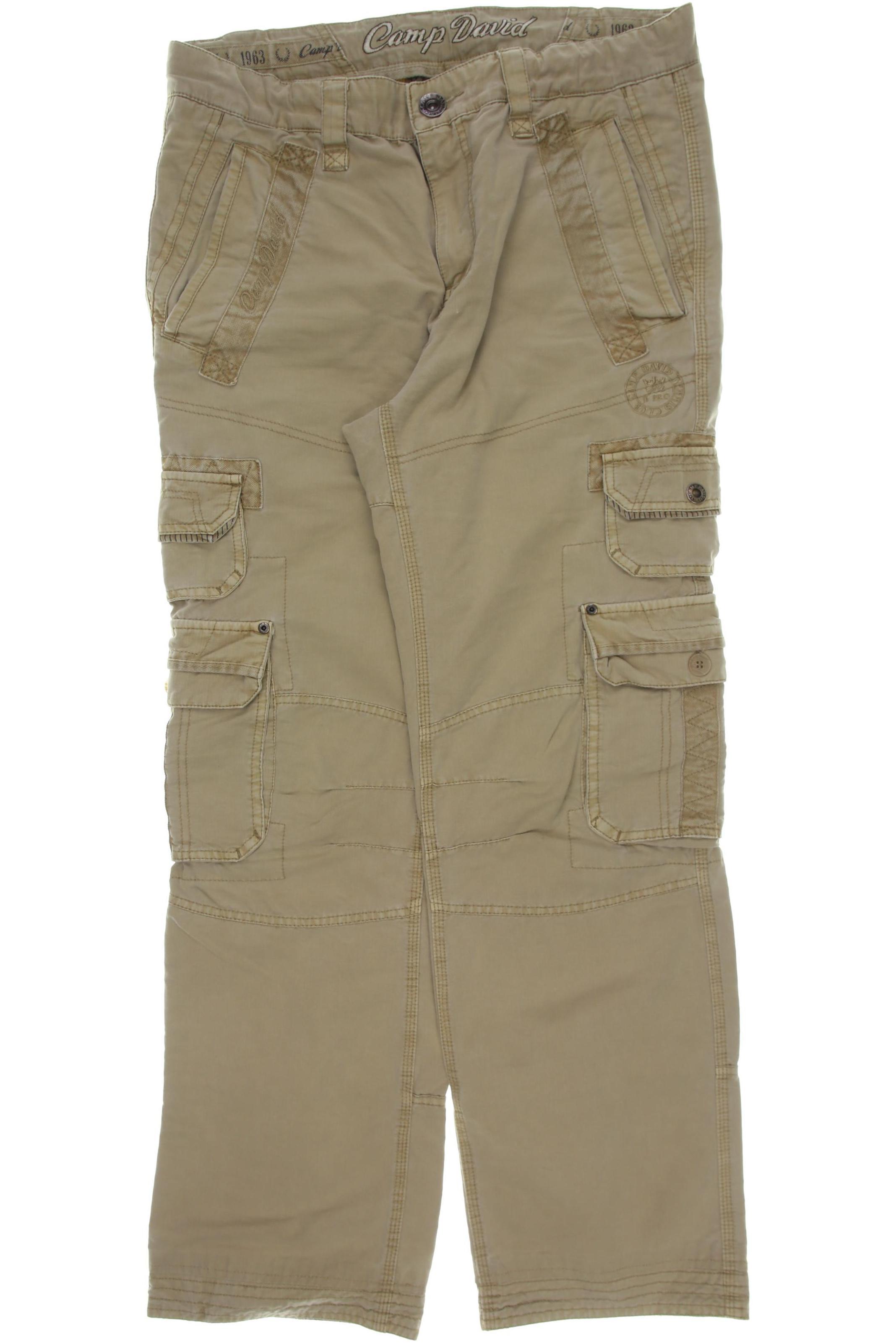 Thumbnail - Camp David Herren Stoffhose, beige, Gr.