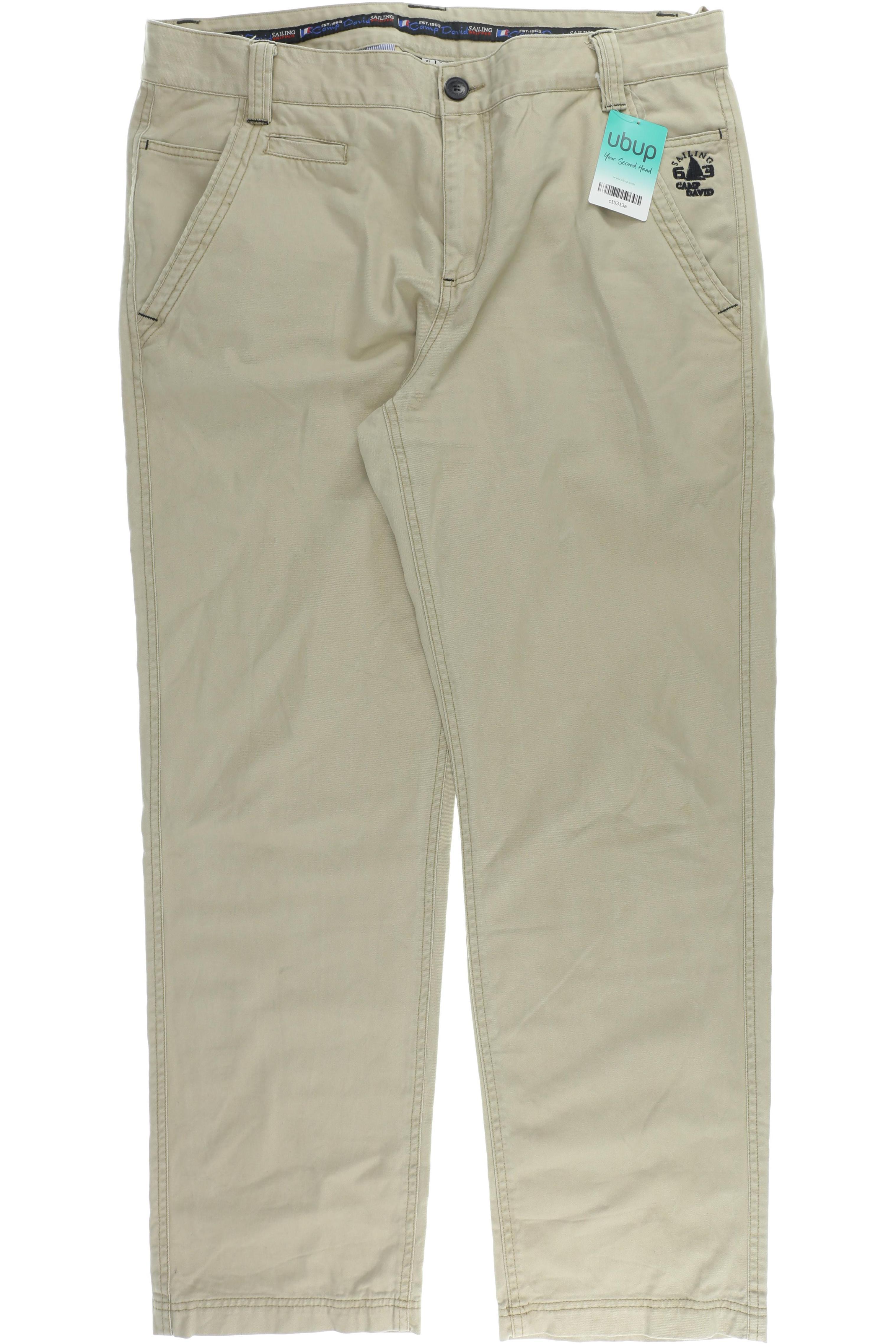 Thumbnail - Camp David Herren Stoffhose, beige, Gr.