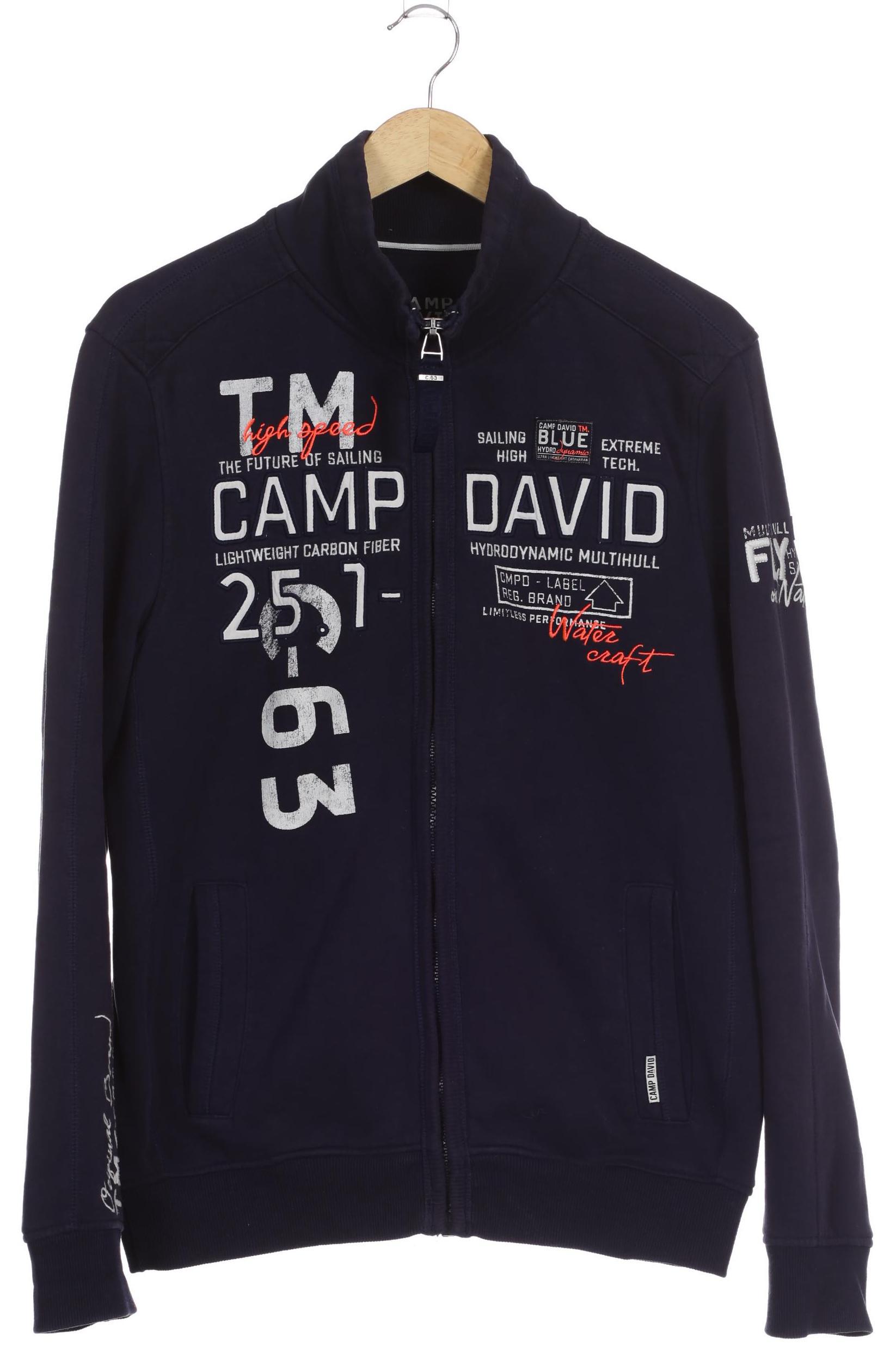 

Camp David Herren Sweatshirt, blau, Gr.