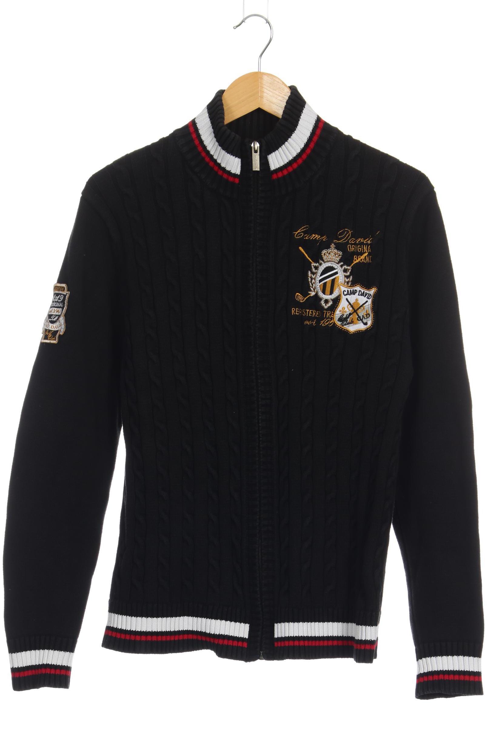 

Camp David Herren Strickjacke, schwarz, Gr.
