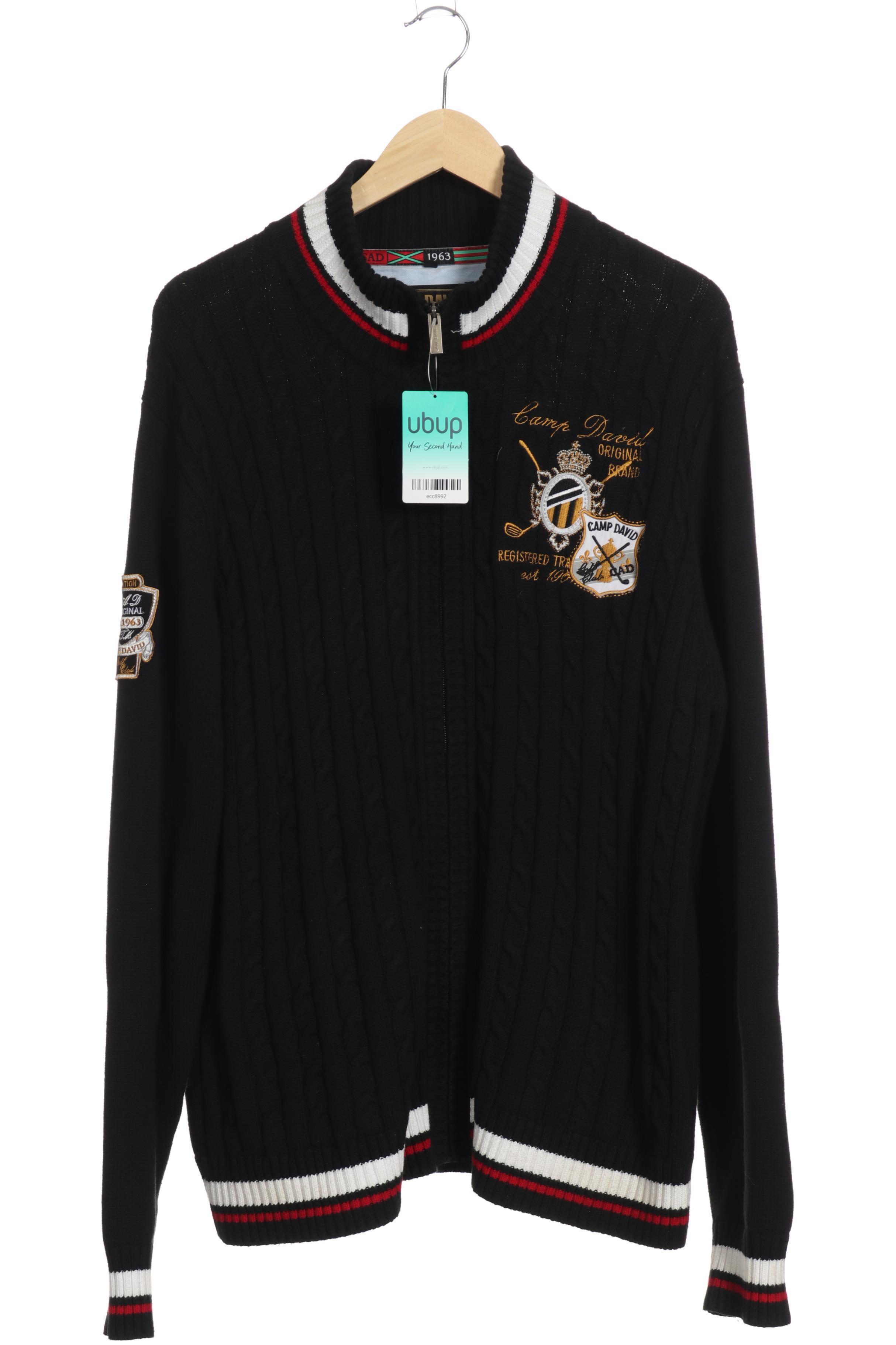 

Camp David Herren Strickjacke, schwarz, Gr.