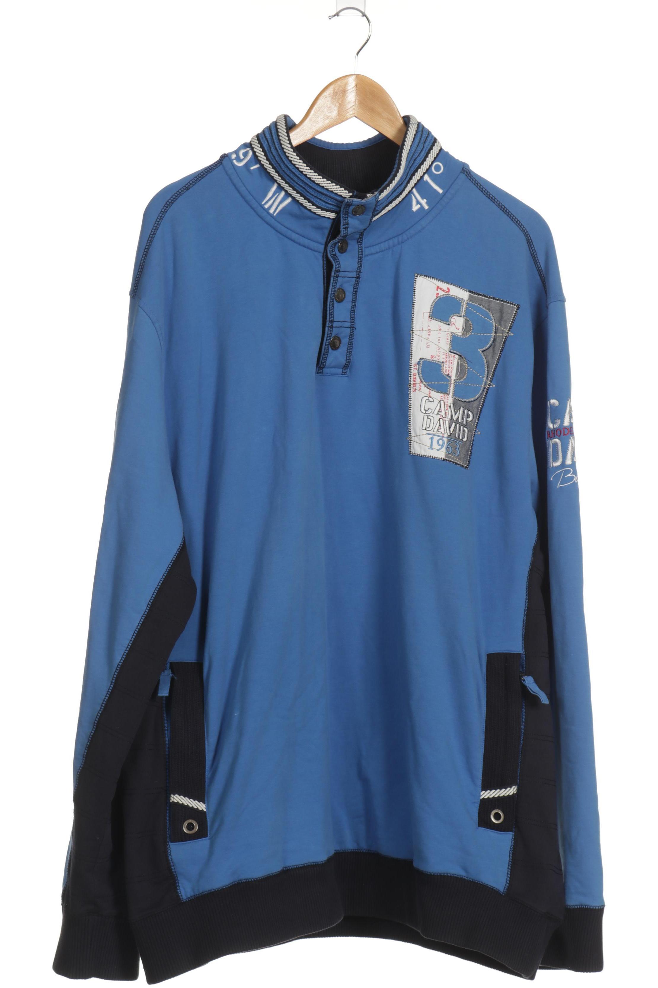 

Camp David Herren Sweatshirt, blau, Gr.