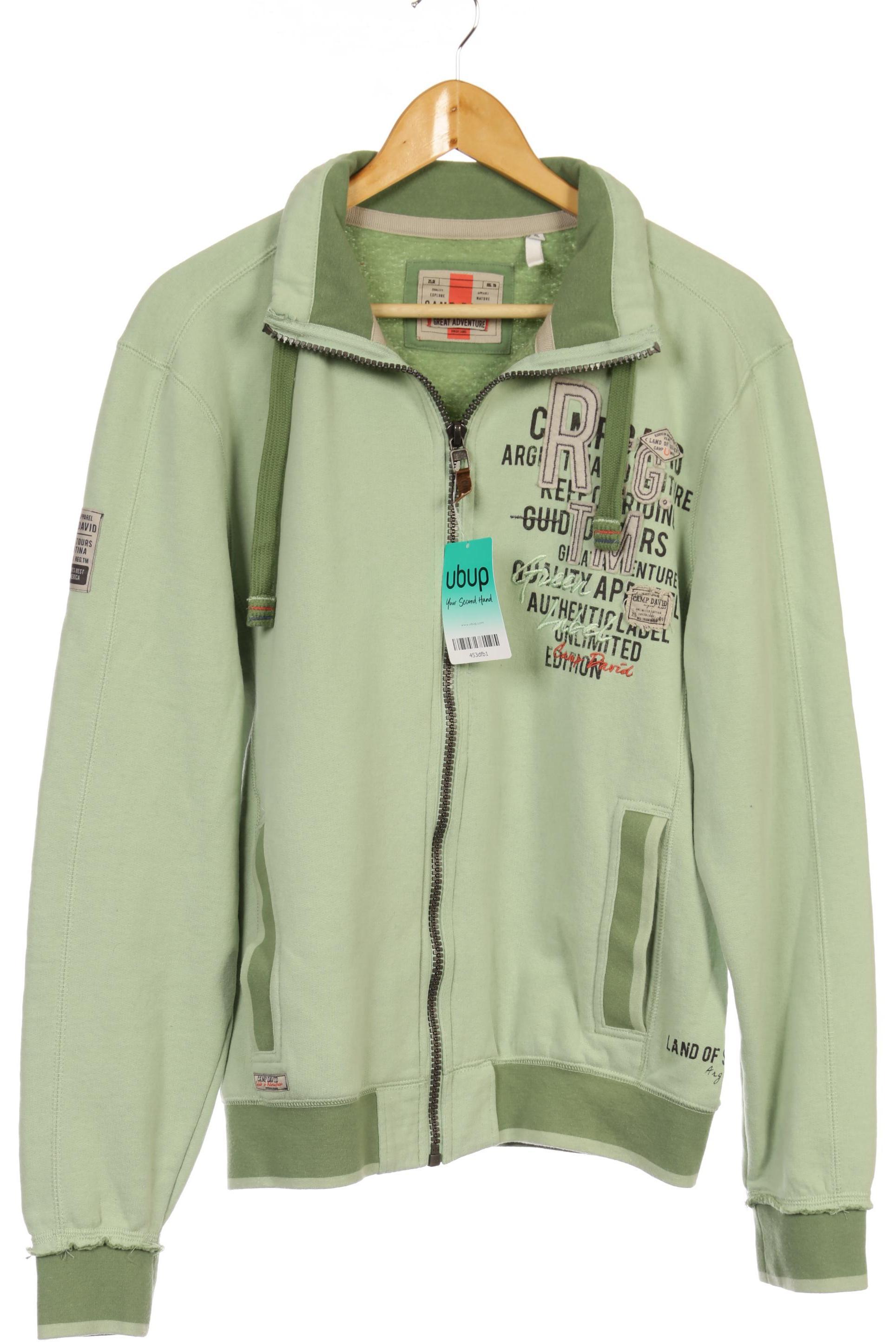 

Camp David Herren Sweatshirt, grün, Gr.