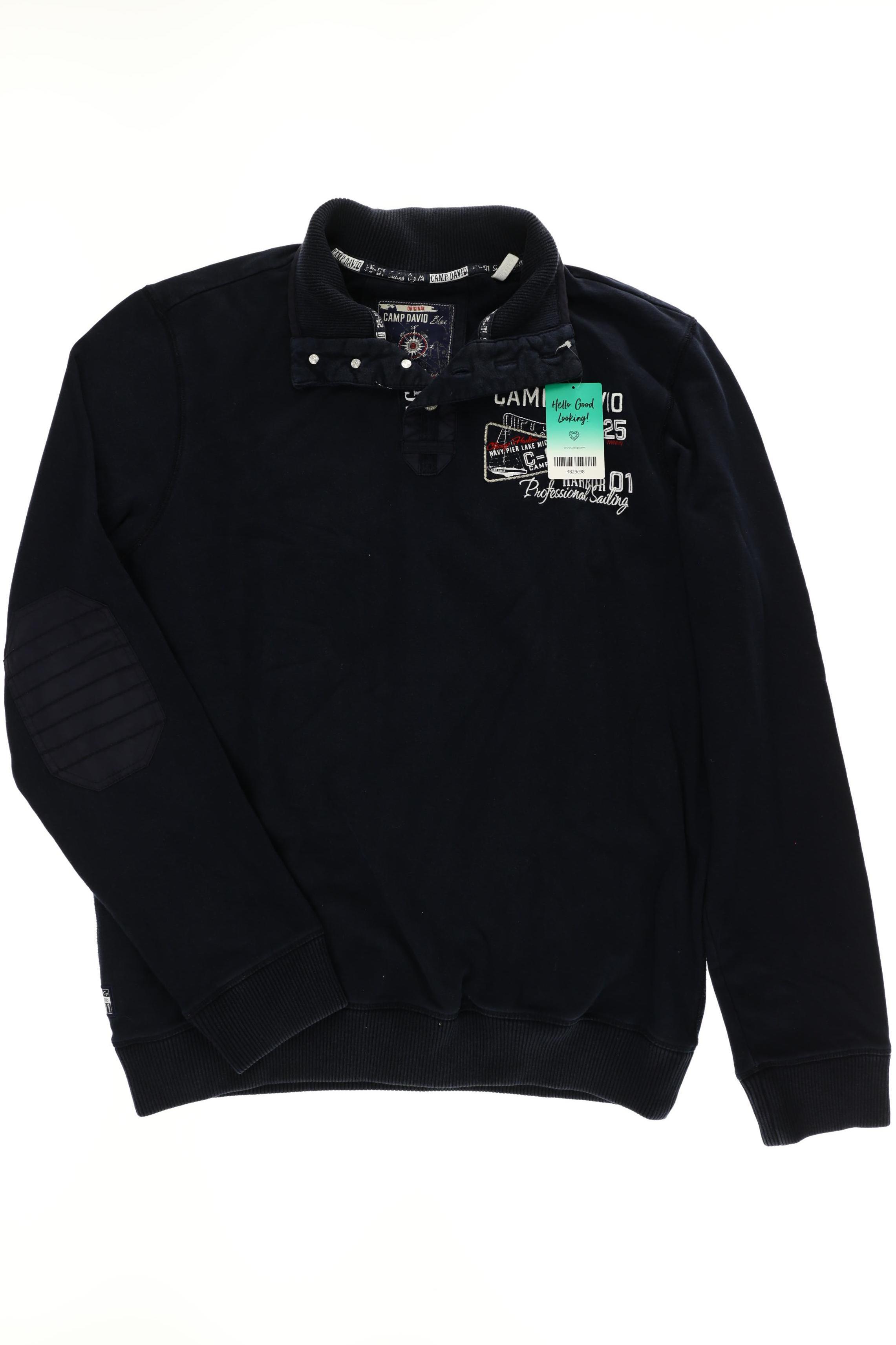 

Camp David Herren Sweatshirt, blau, Gr.