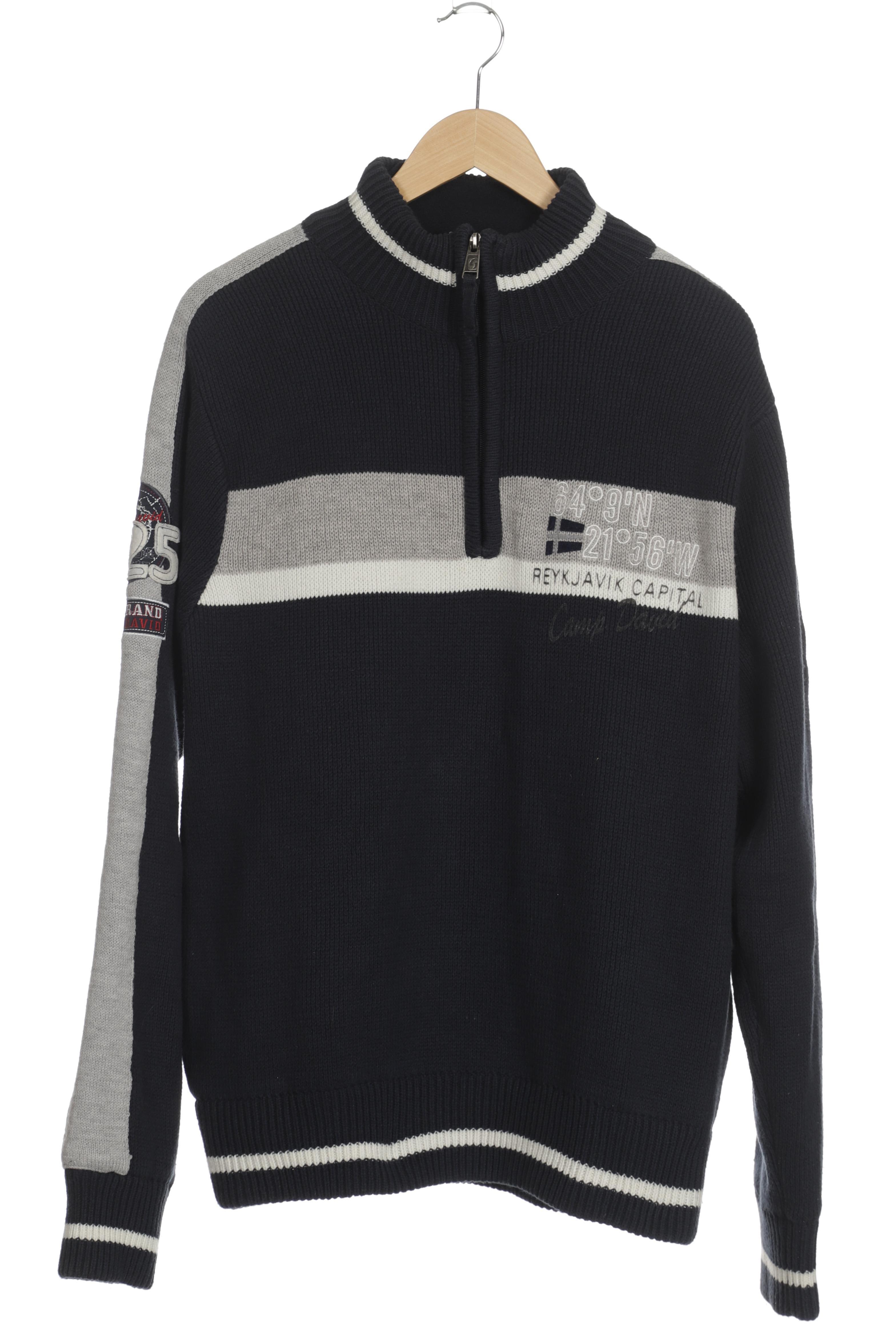 

Camp David Herren Sweatshirt, blau, Gr.