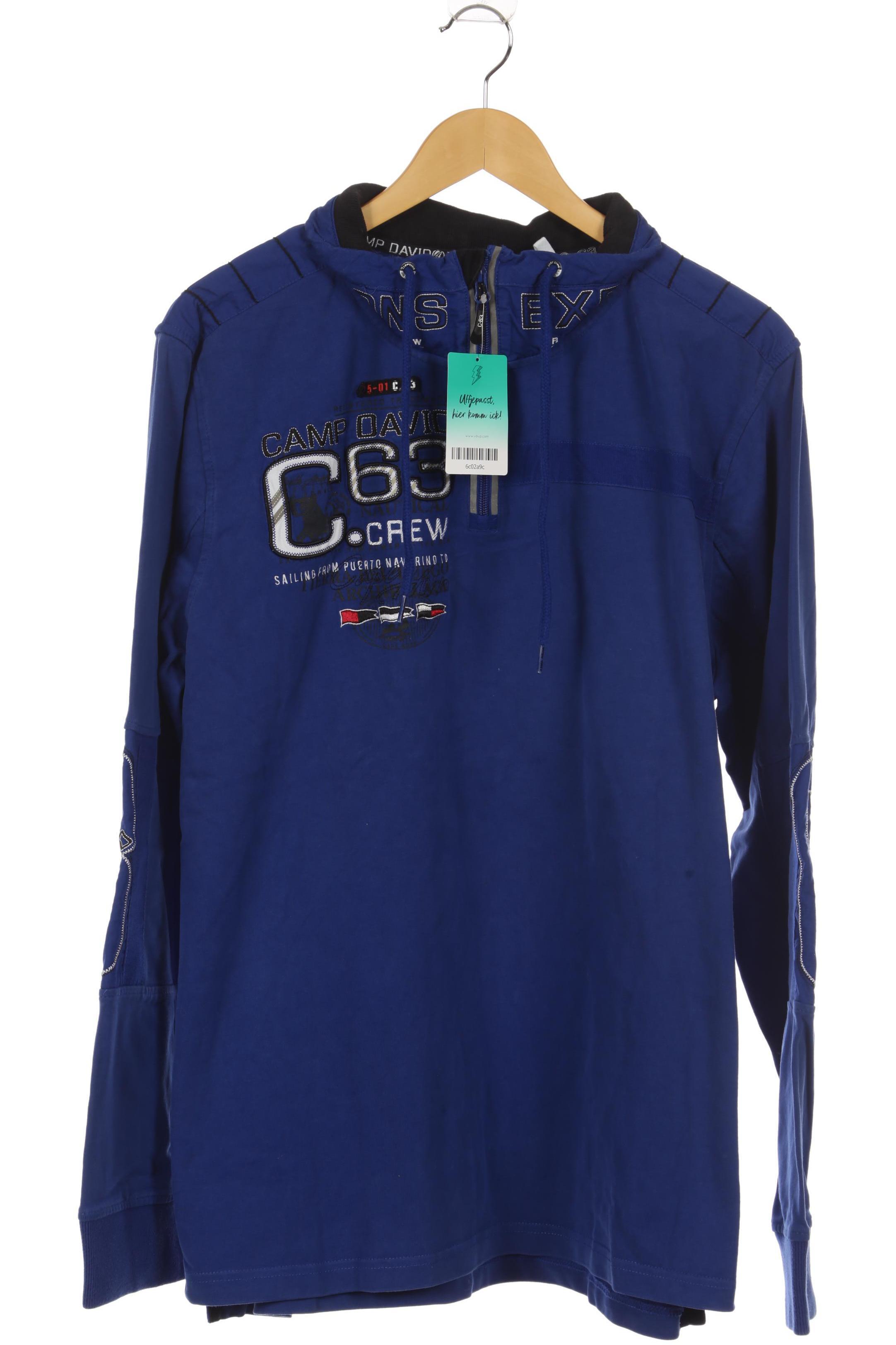 

Camp David Herren Sweatshirt, blau, Gr.