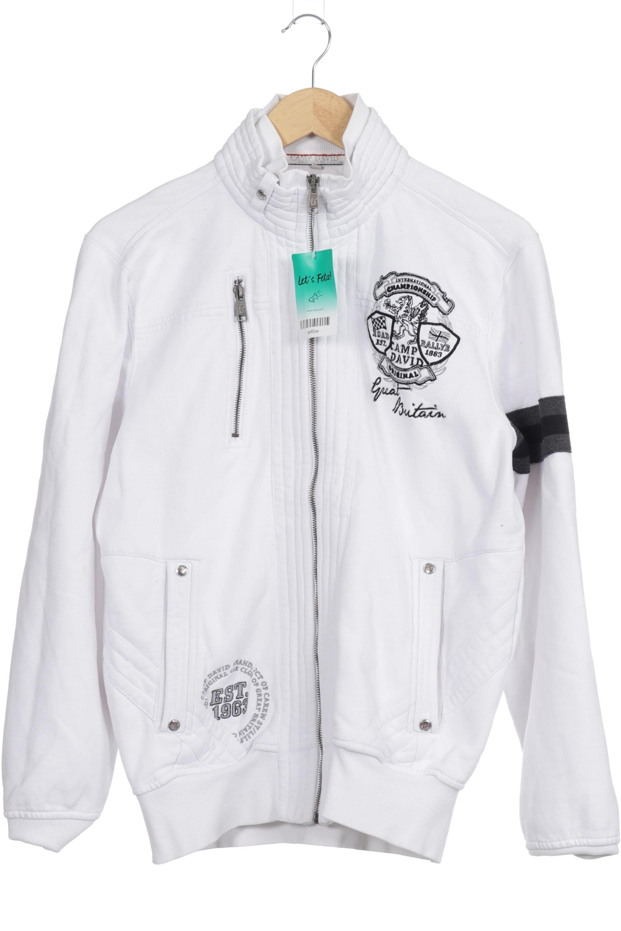 

Camp David Herren Sweatshirt, weiß, Gr.