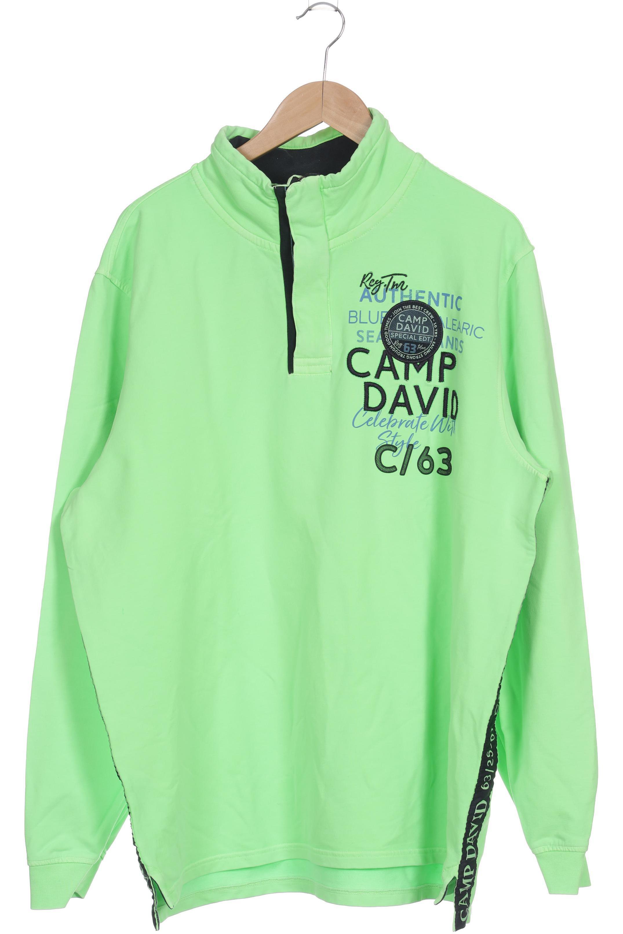 

Camp David Herren Sweatshirt, grün, Gr.