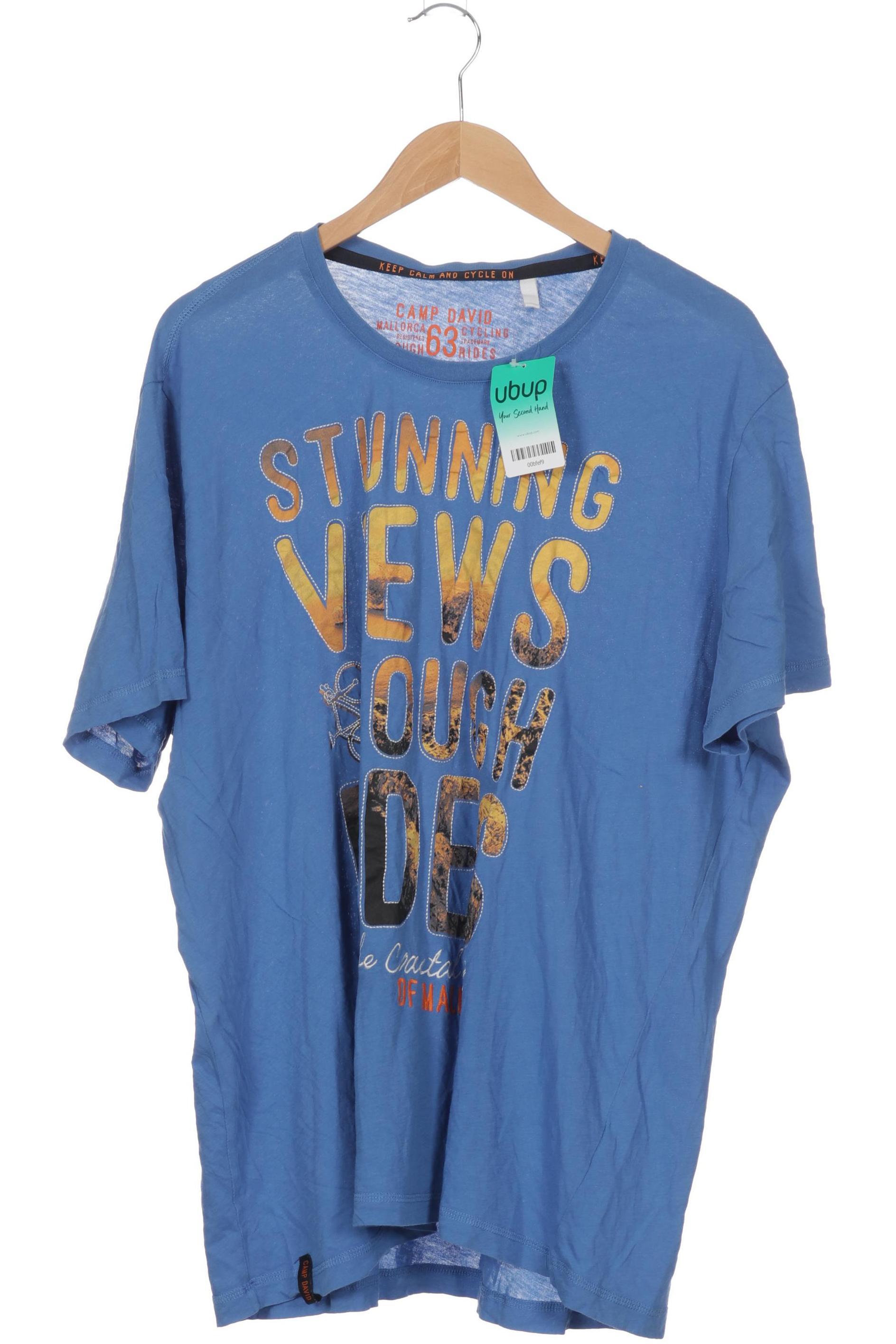 

Camp David Herren T-Shirt, blau, Gr.