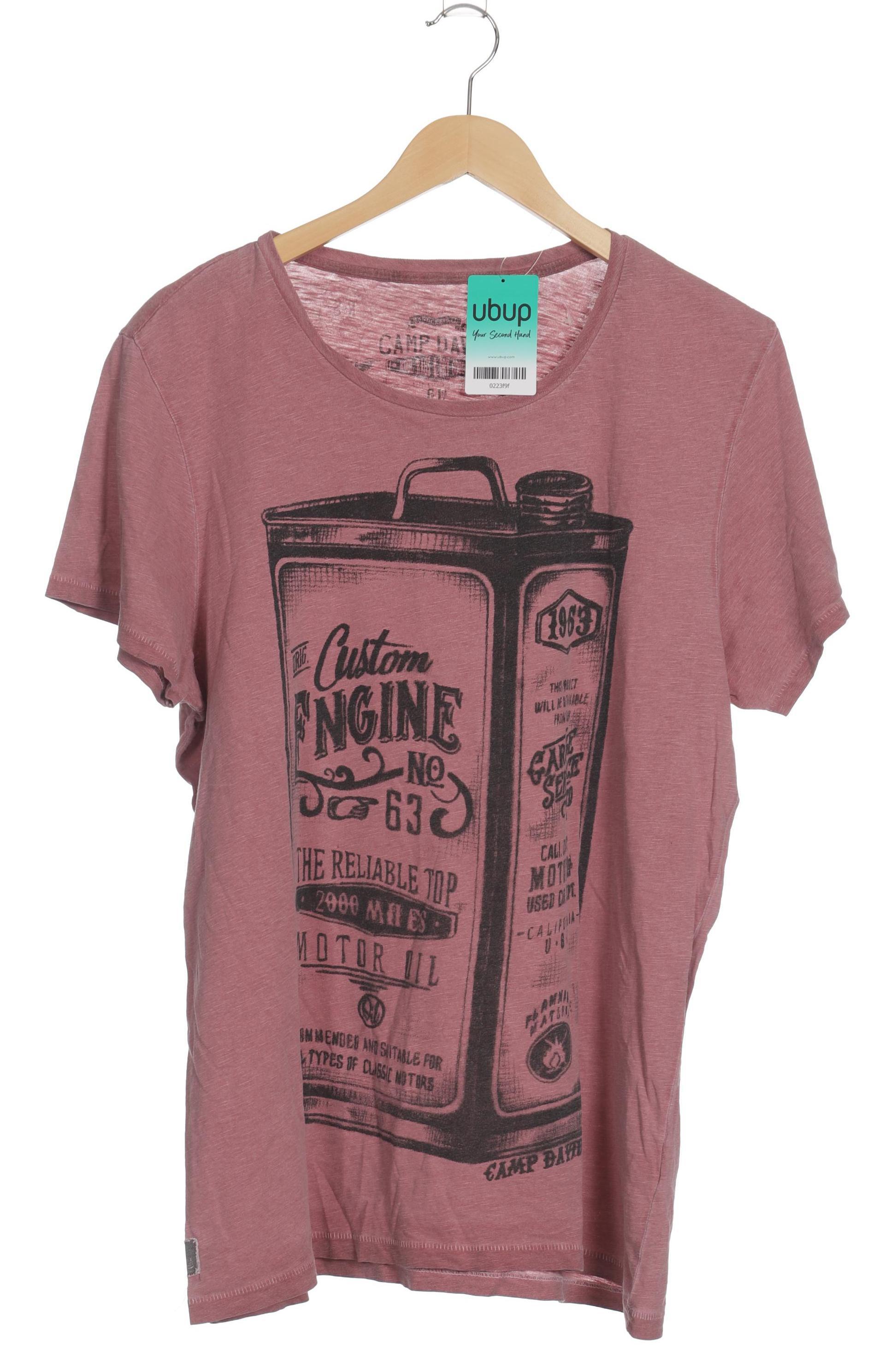 

Camp David Herren T-Shirt, pink, Gr.