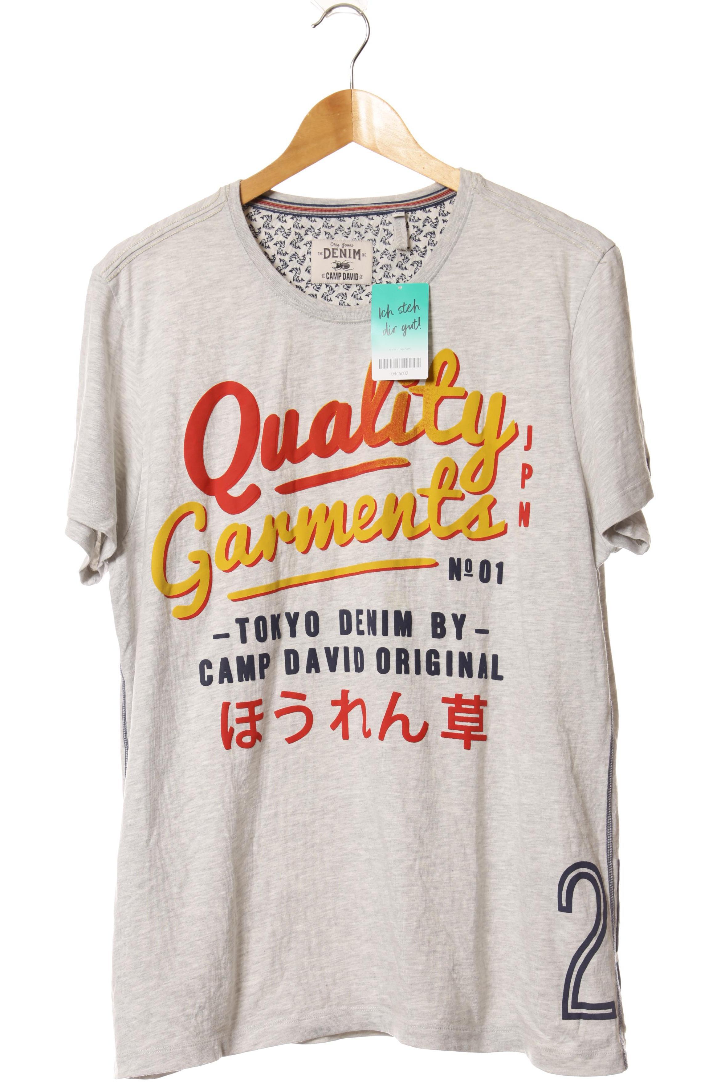 

Camp David Herren T-Shirt, grau, Gr.