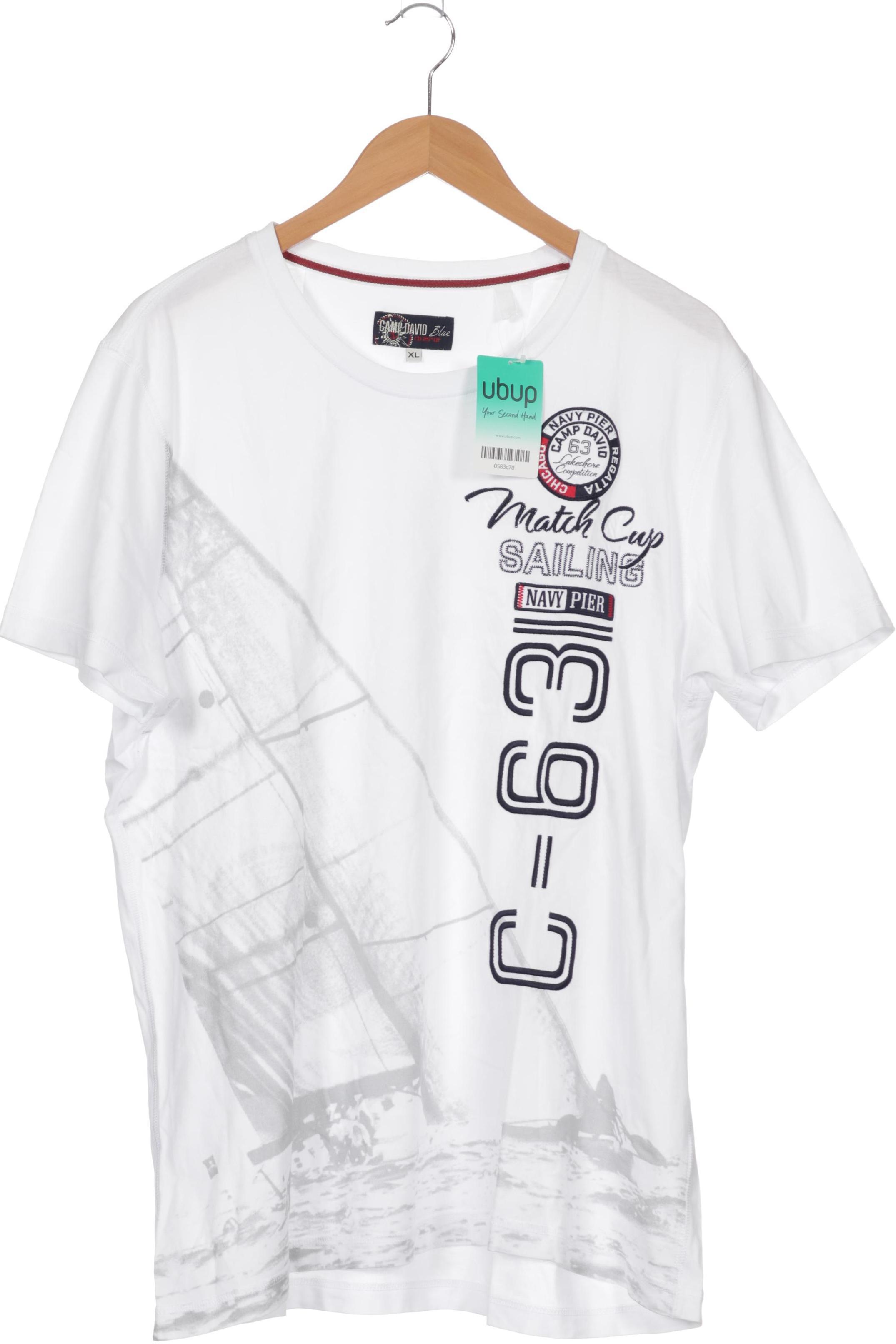 

Camp David Herren T-Shirt, weiß, Gr.