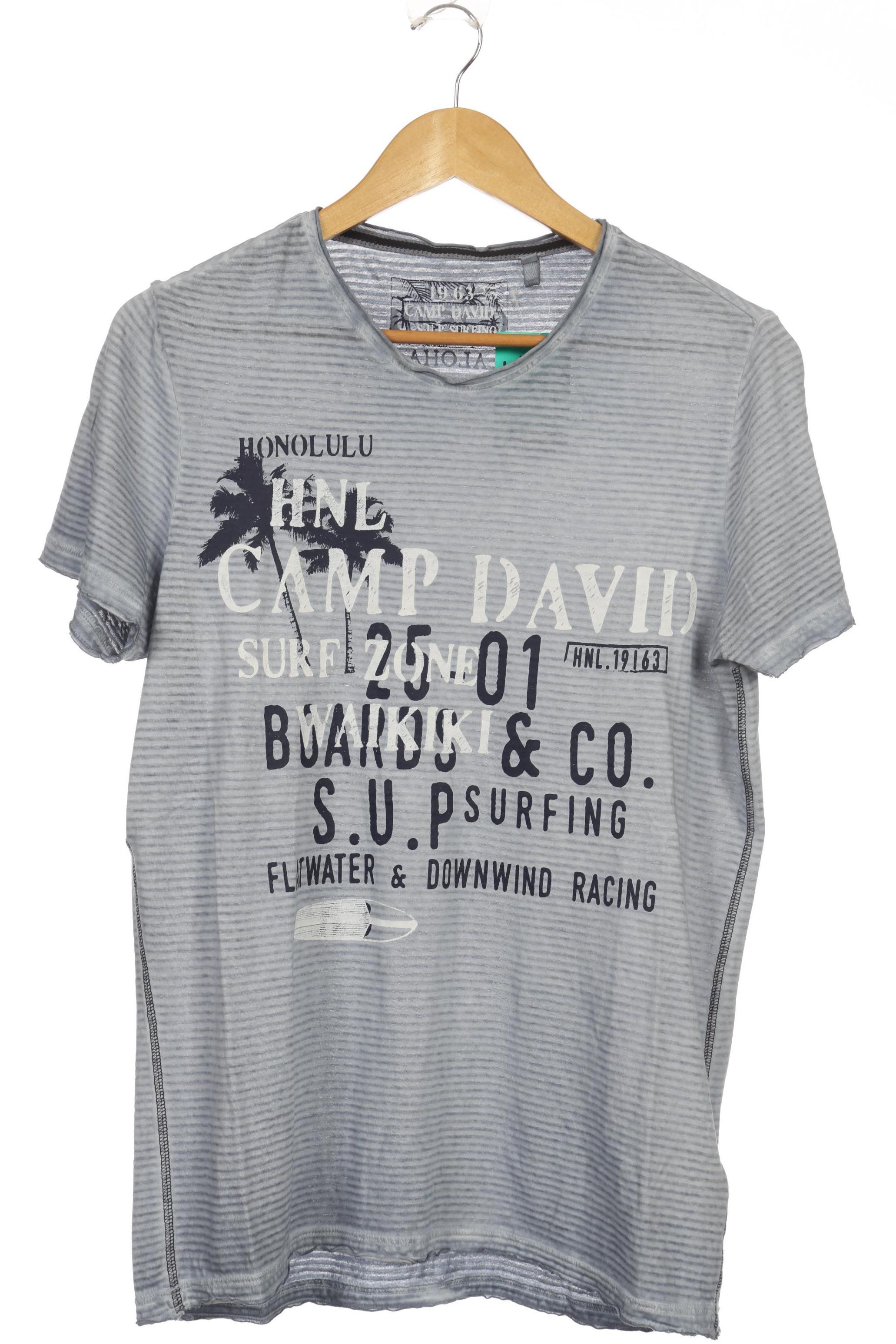 

Camp David Herren T-Shirt, grau, Gr.