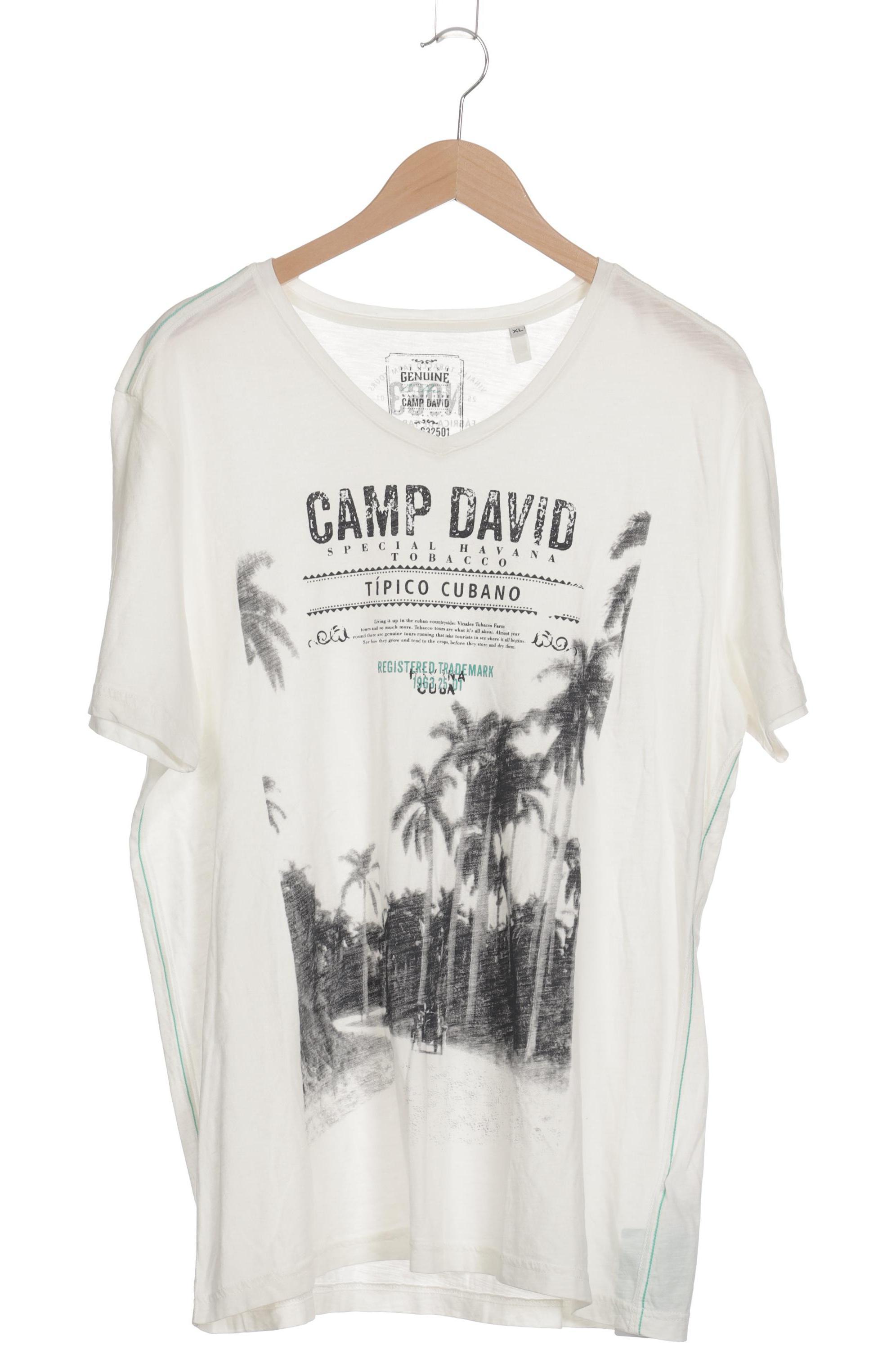 

Camp David Herren T-Shirt, weiß, Gr.
