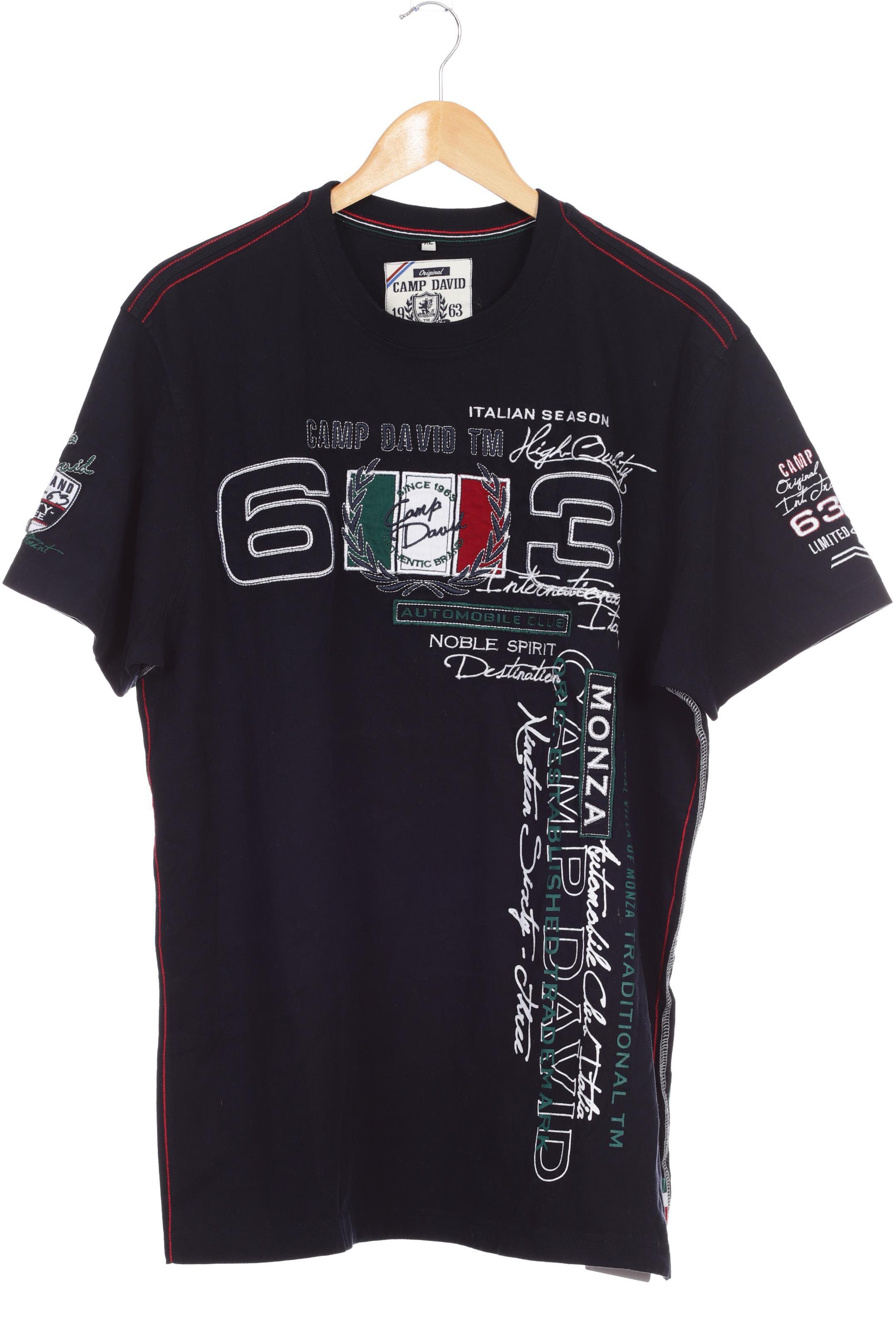 

Camp David Herren T-Shirt, blau, Gr.