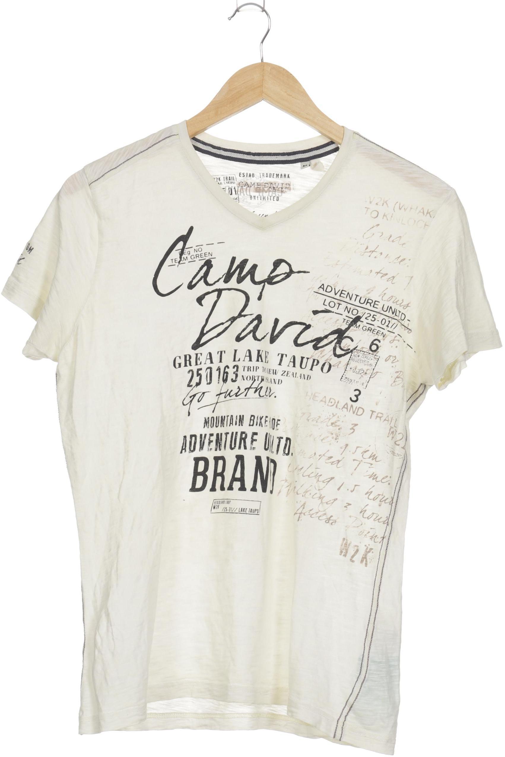 

Camp David Herren T-Shirt, beige, Gr.