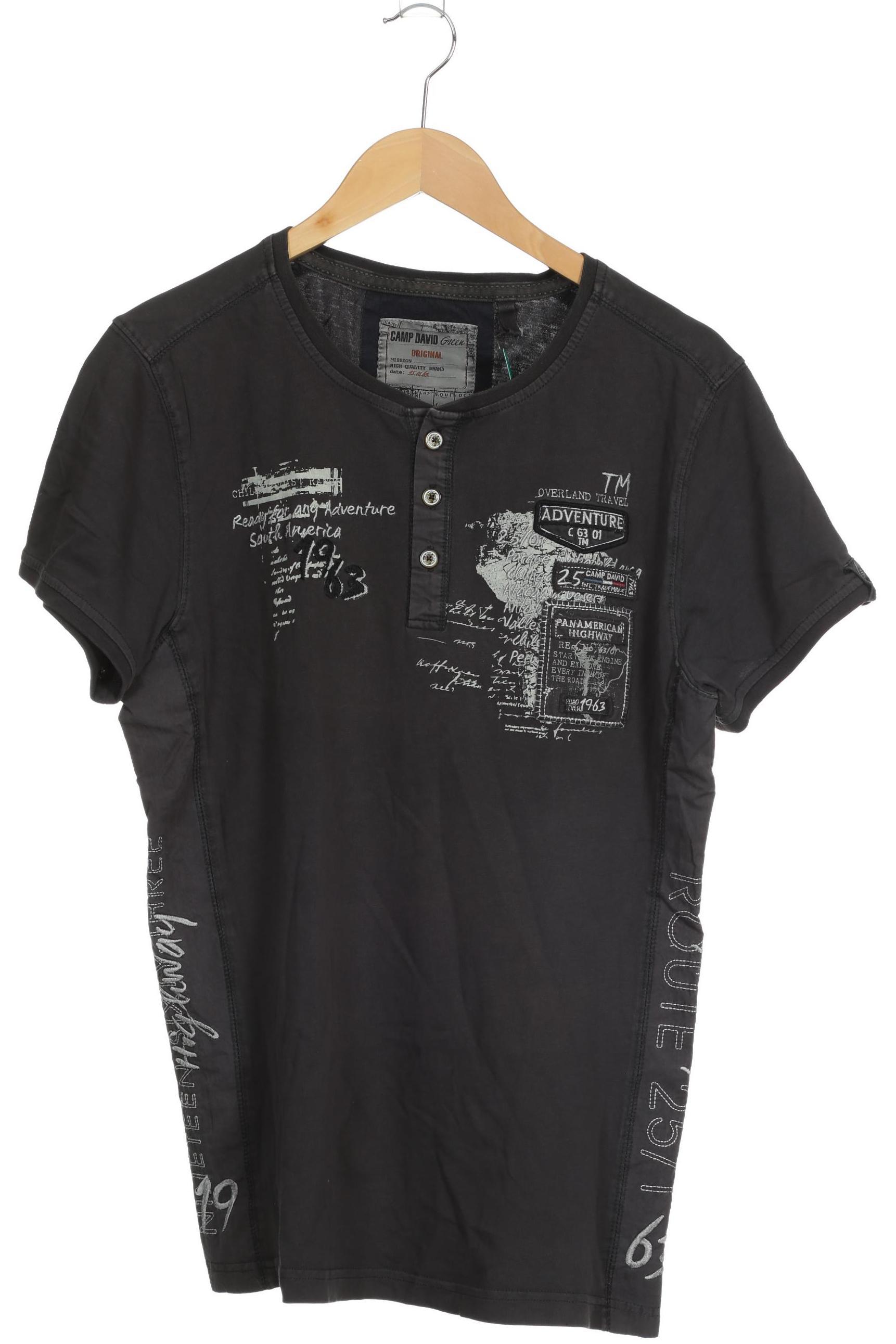 

Camp David Herren T-Shirt, grau, Gr.