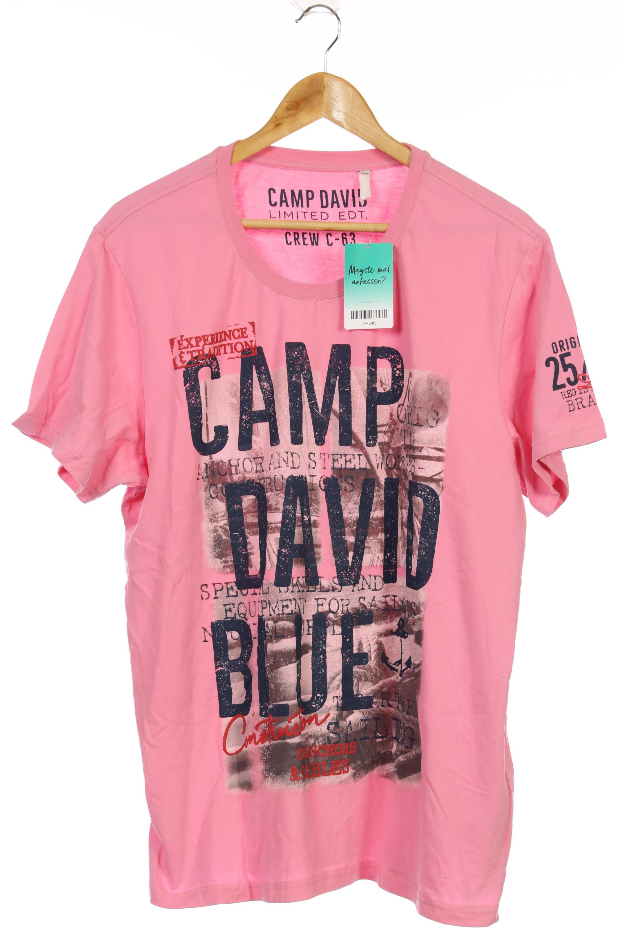 Thumbnail - Camp David Herren T-Shirt, pink, Gr.