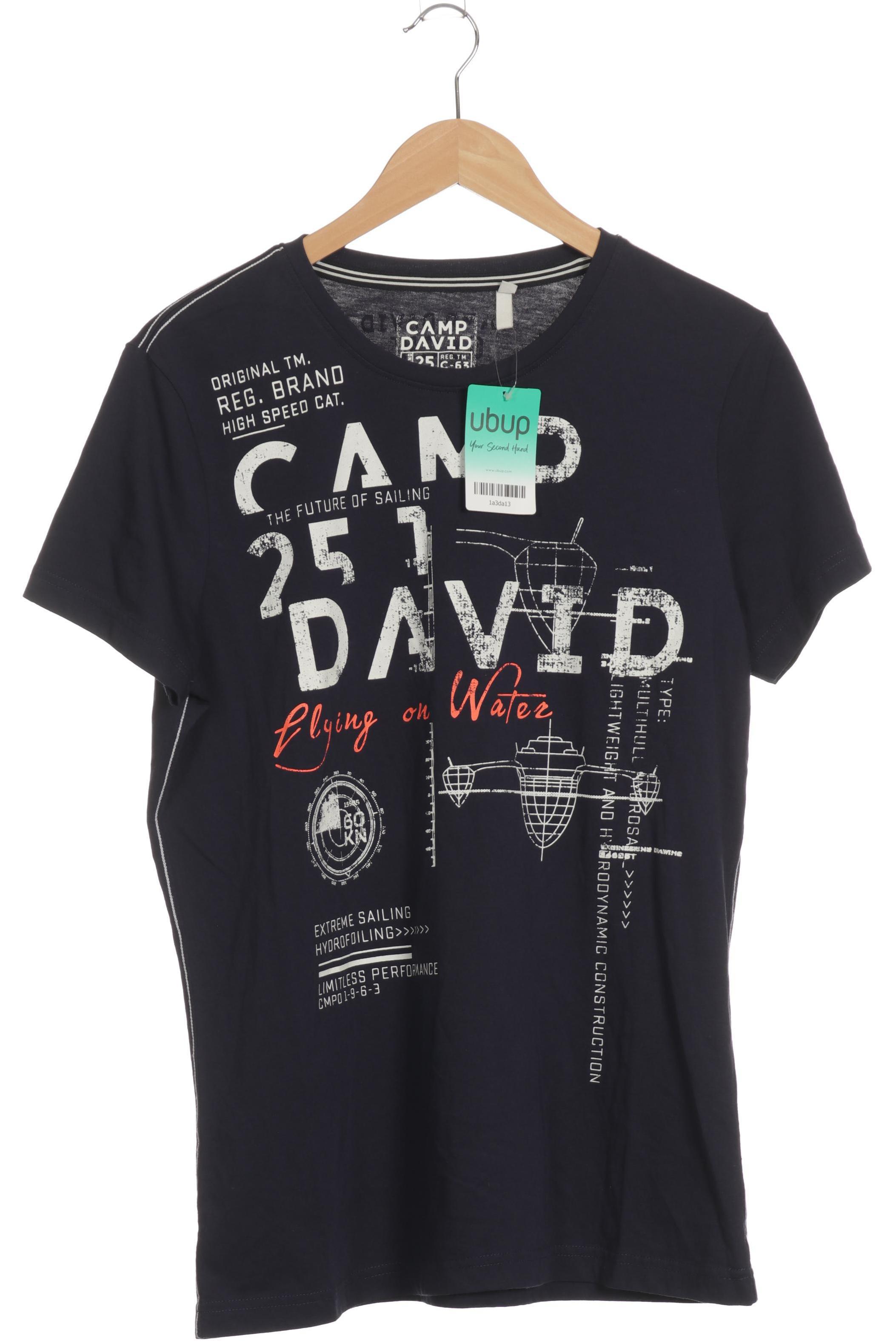 

Camp David Herren T-Shirt, blau, Gr.
