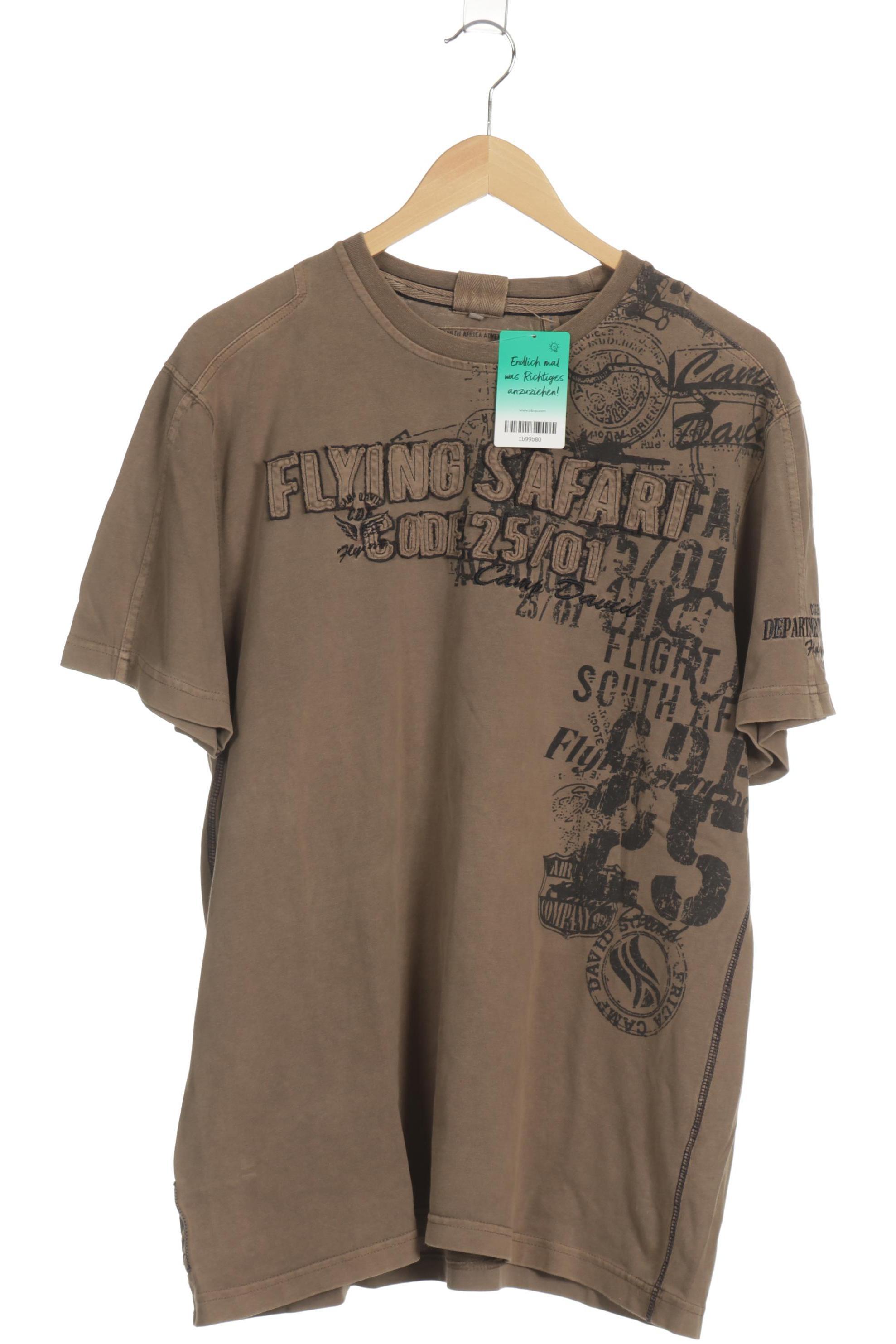 Thumbnail - Camp David Herren T-Shirt, braun, Gr.