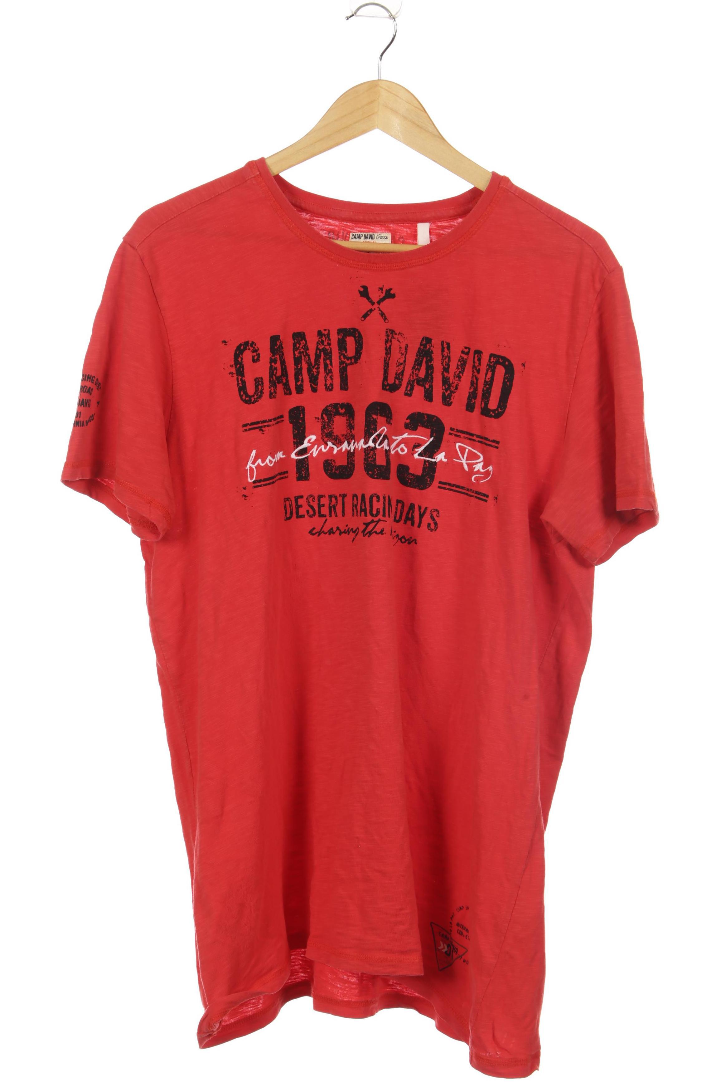 

Camp David Herren T-Shirt, rot, Gr.