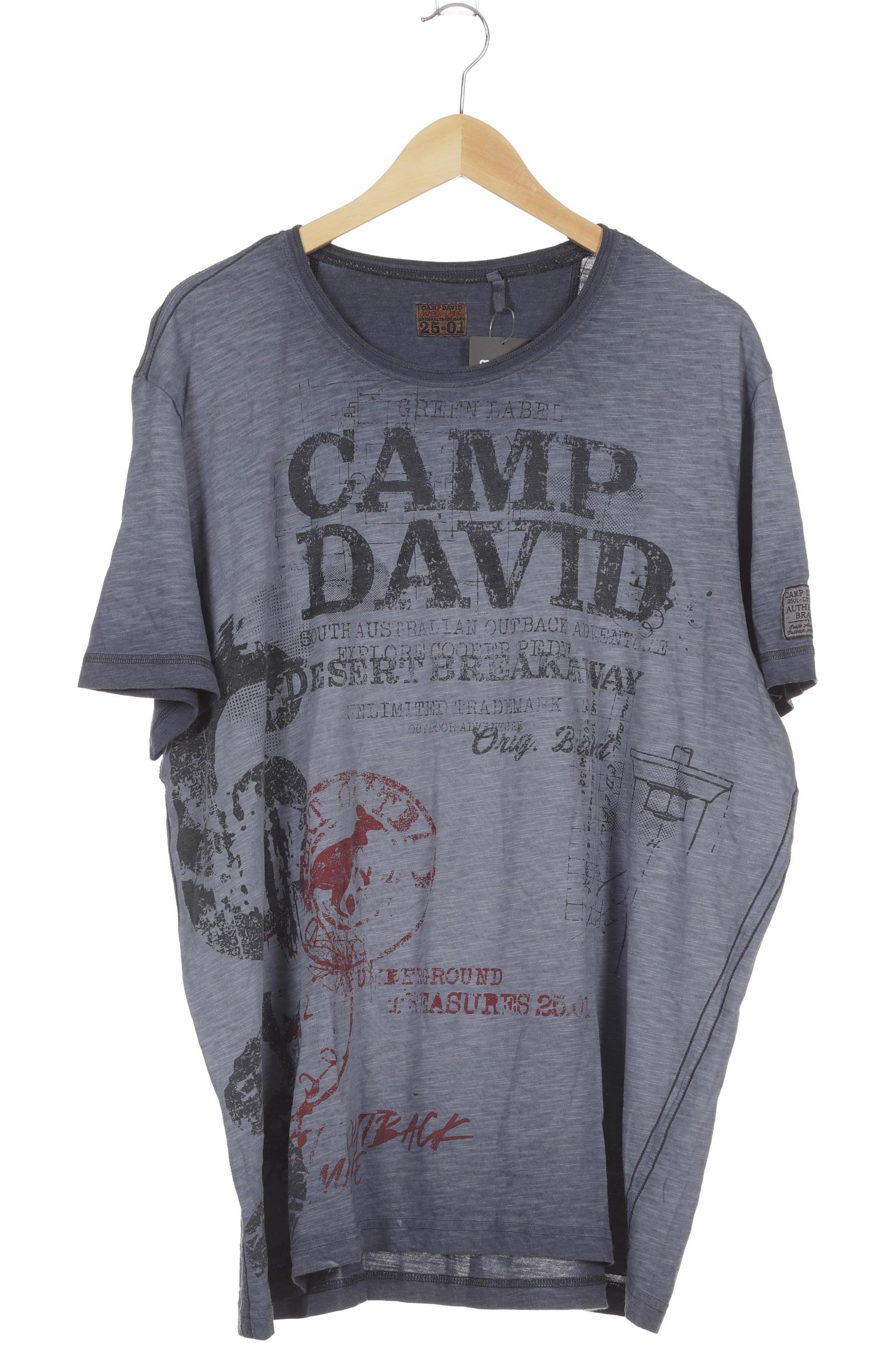 

Camp David Herren T-Shirt, blau, Gr.