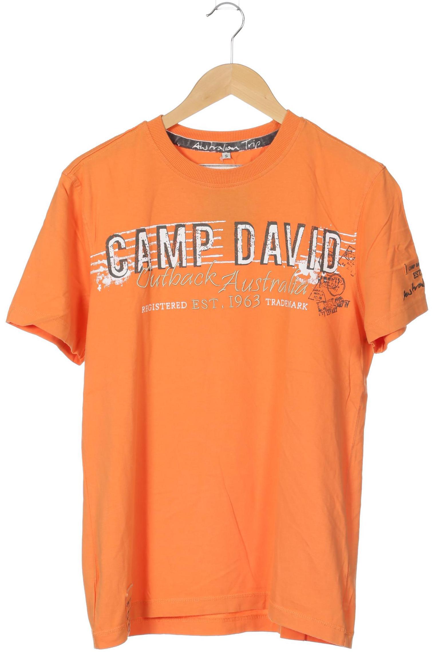 

Camp David Herren T-Shirt, orange, Gr.