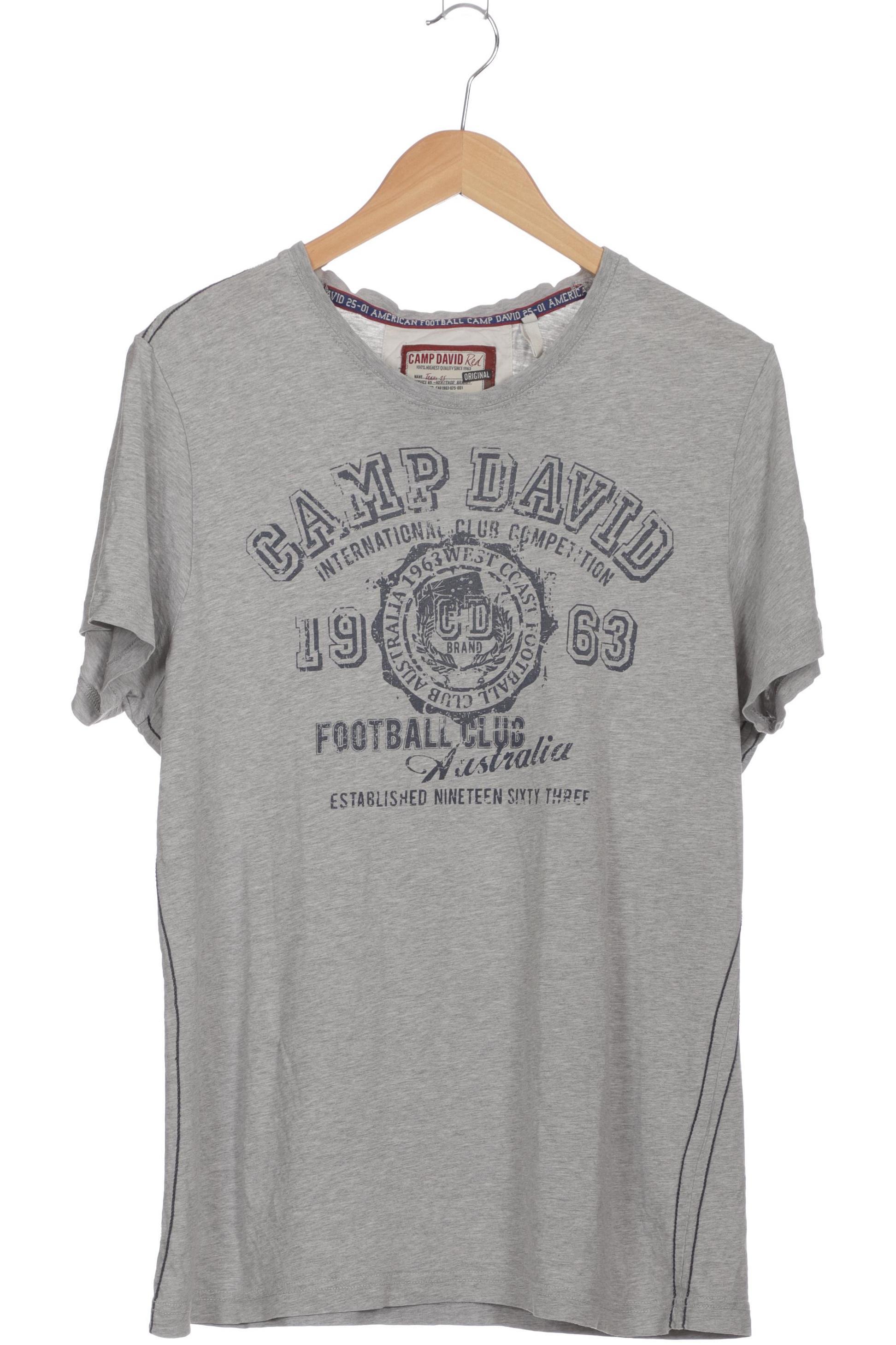 

Camp David Herren T-Shirt, grau, Gr.