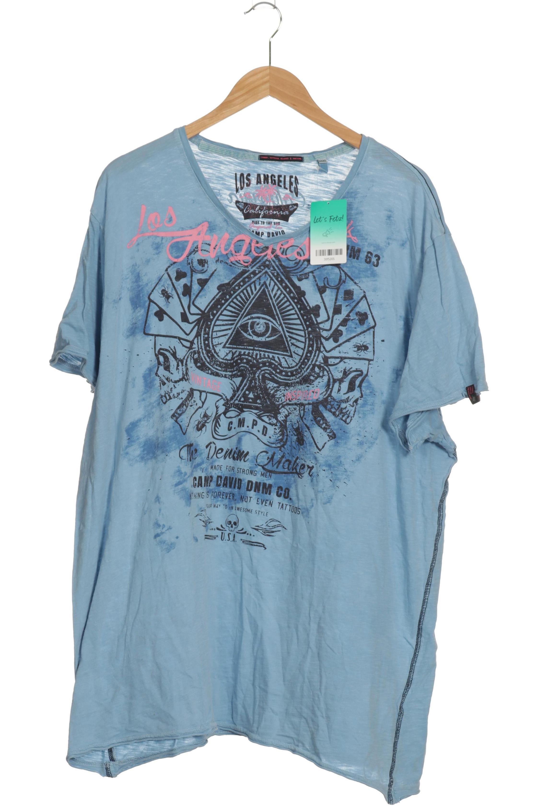 

Camp David Herren T-Shirt, blau, Gr.