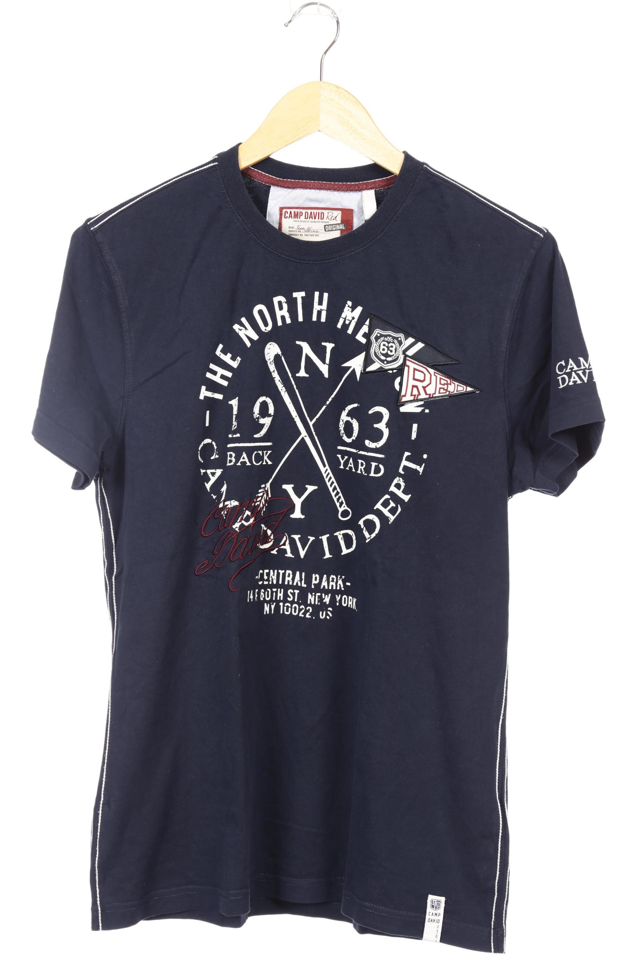 

Camp David Herren T-Shirt, blau, Gr.