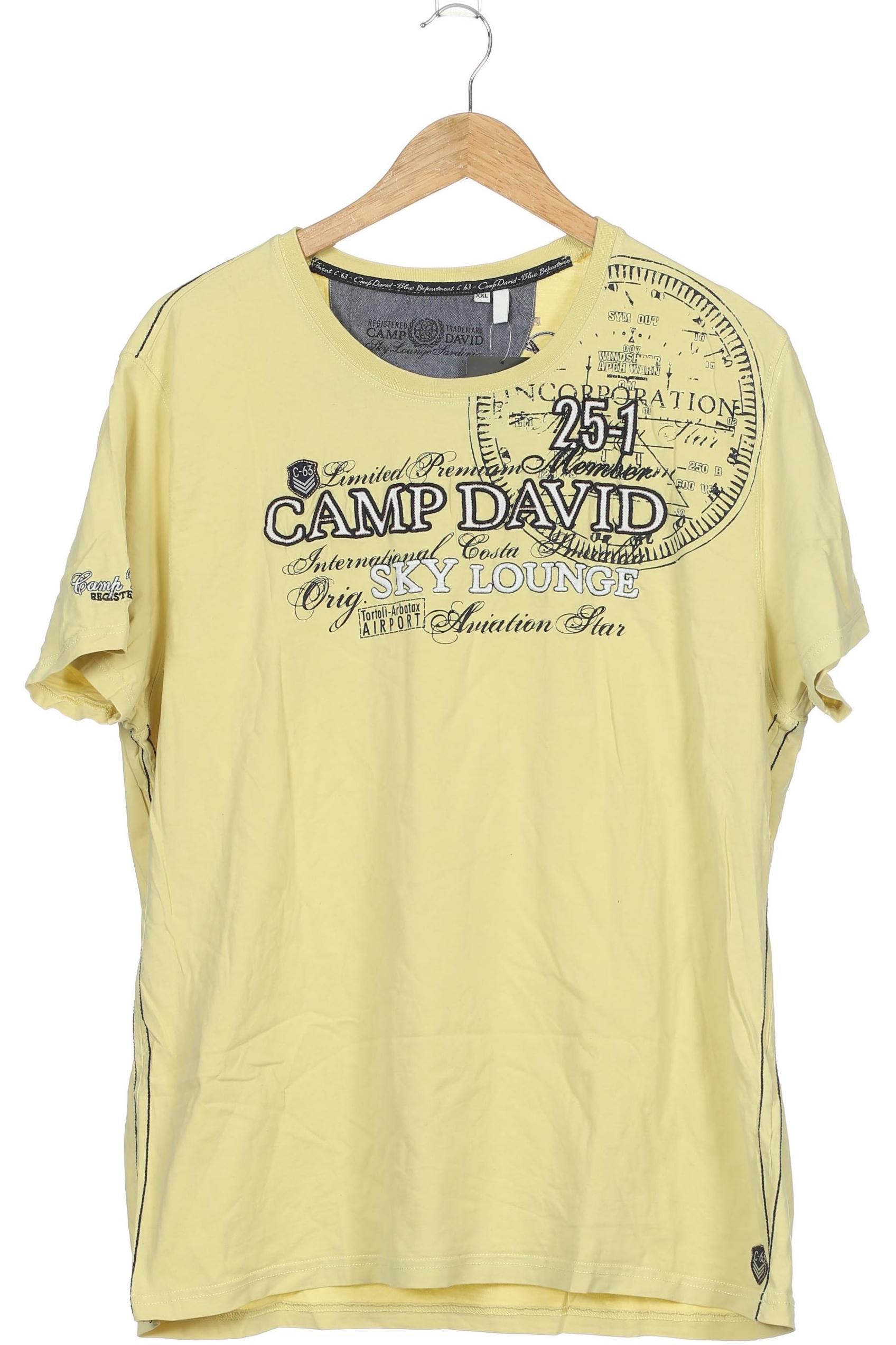 

Camp David Herren T-Shirt, gelb, Gr.