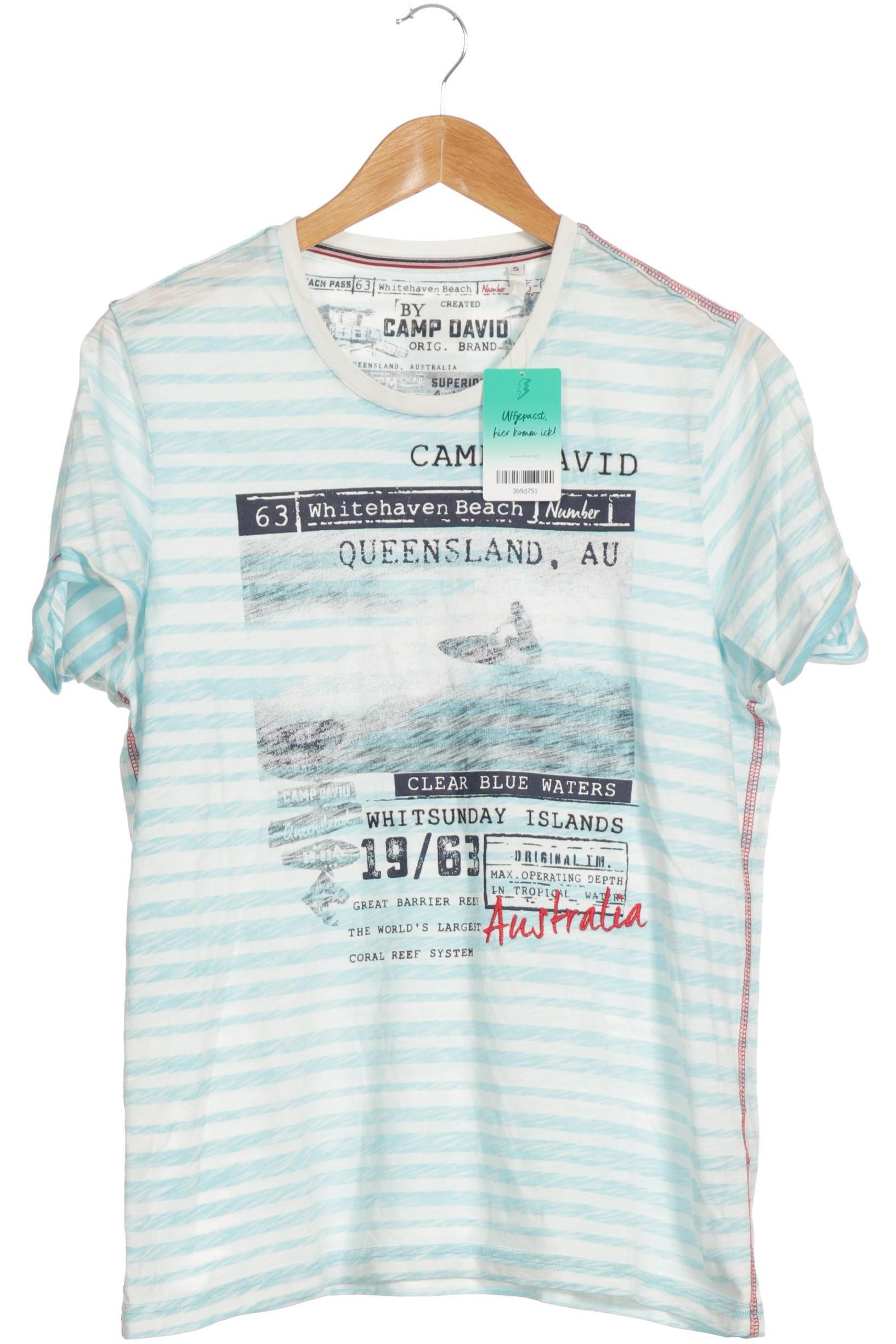 

Camp David Herren T-Shirt, türkis, Gr.