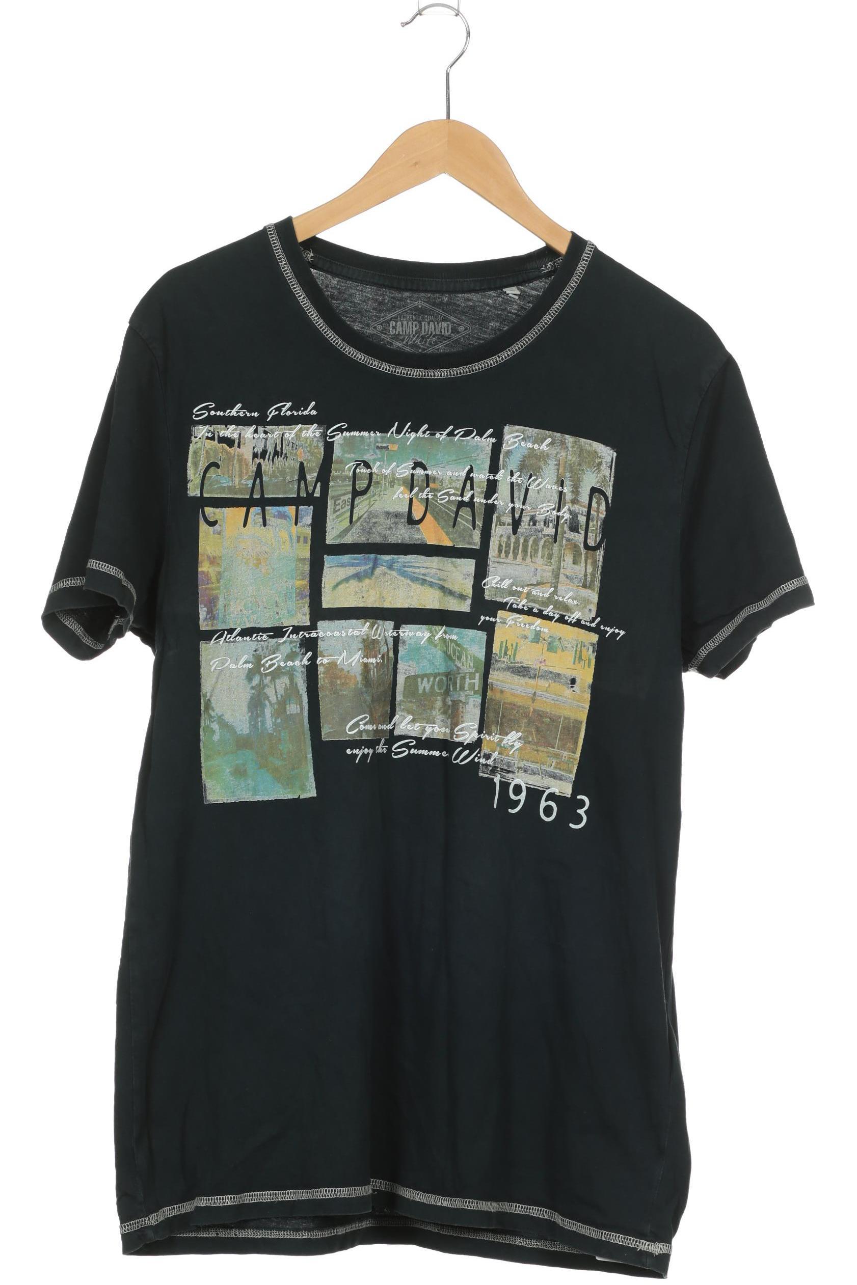 

Camp David Herren T-Shirt, blau, Gr.