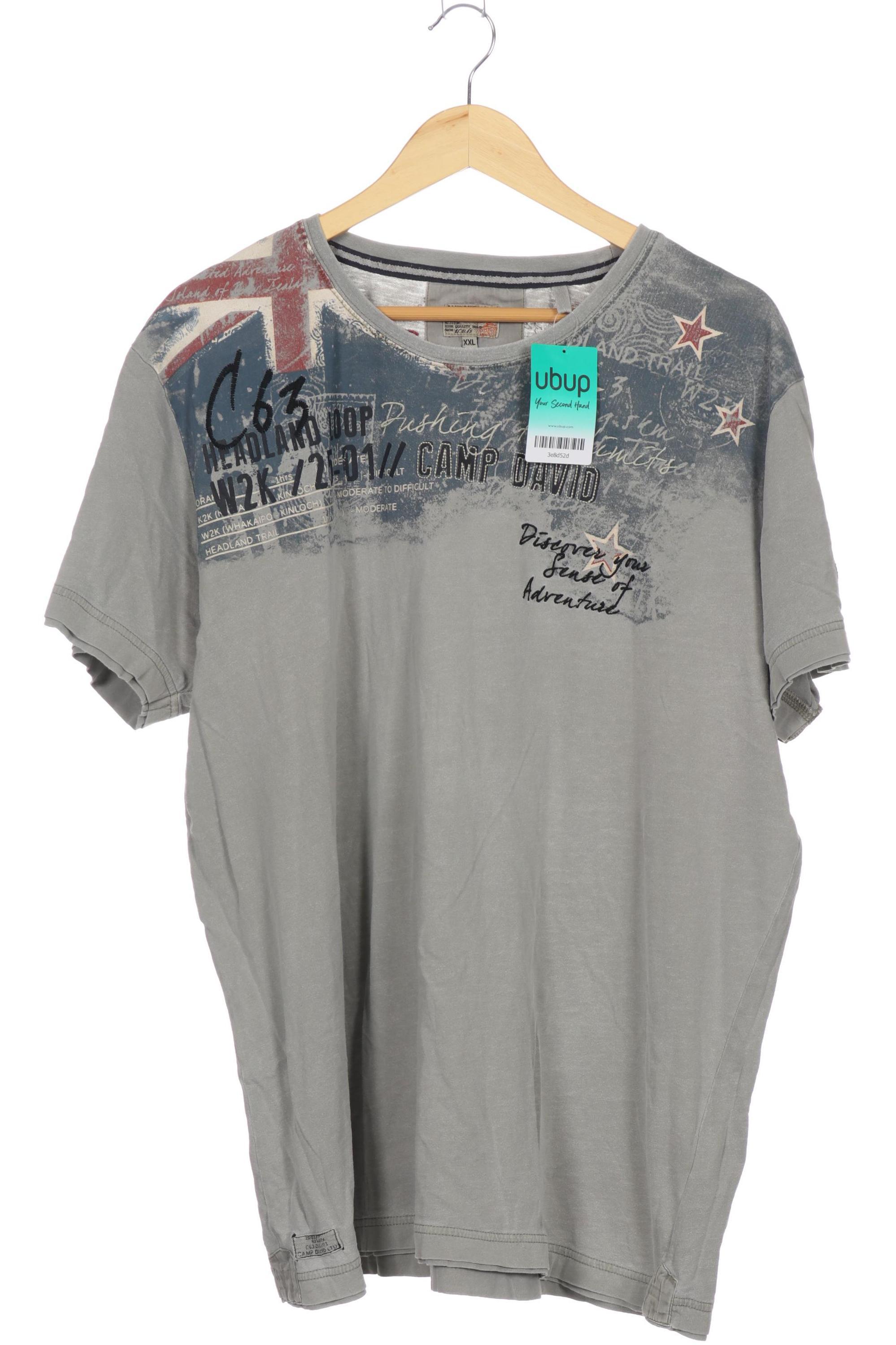 

Camp David Herren T-Shirt, grau, Gr.