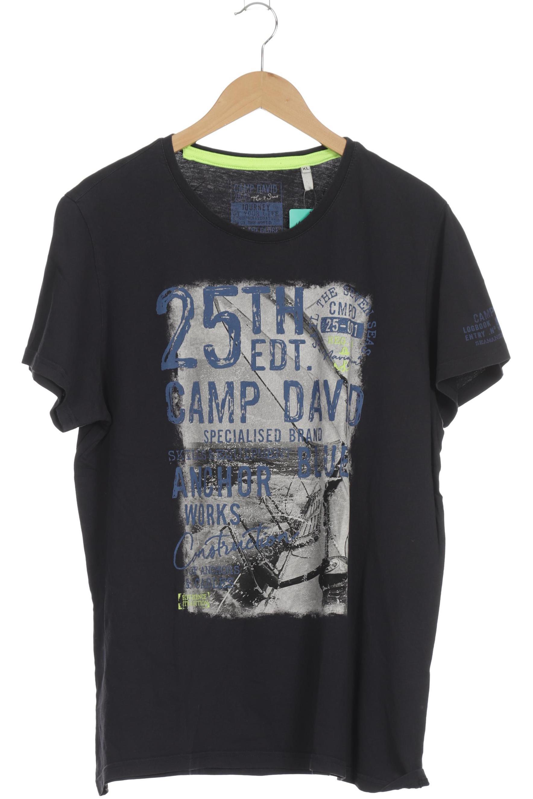 

Camp David Herren T-Shirt, blau, Gr.