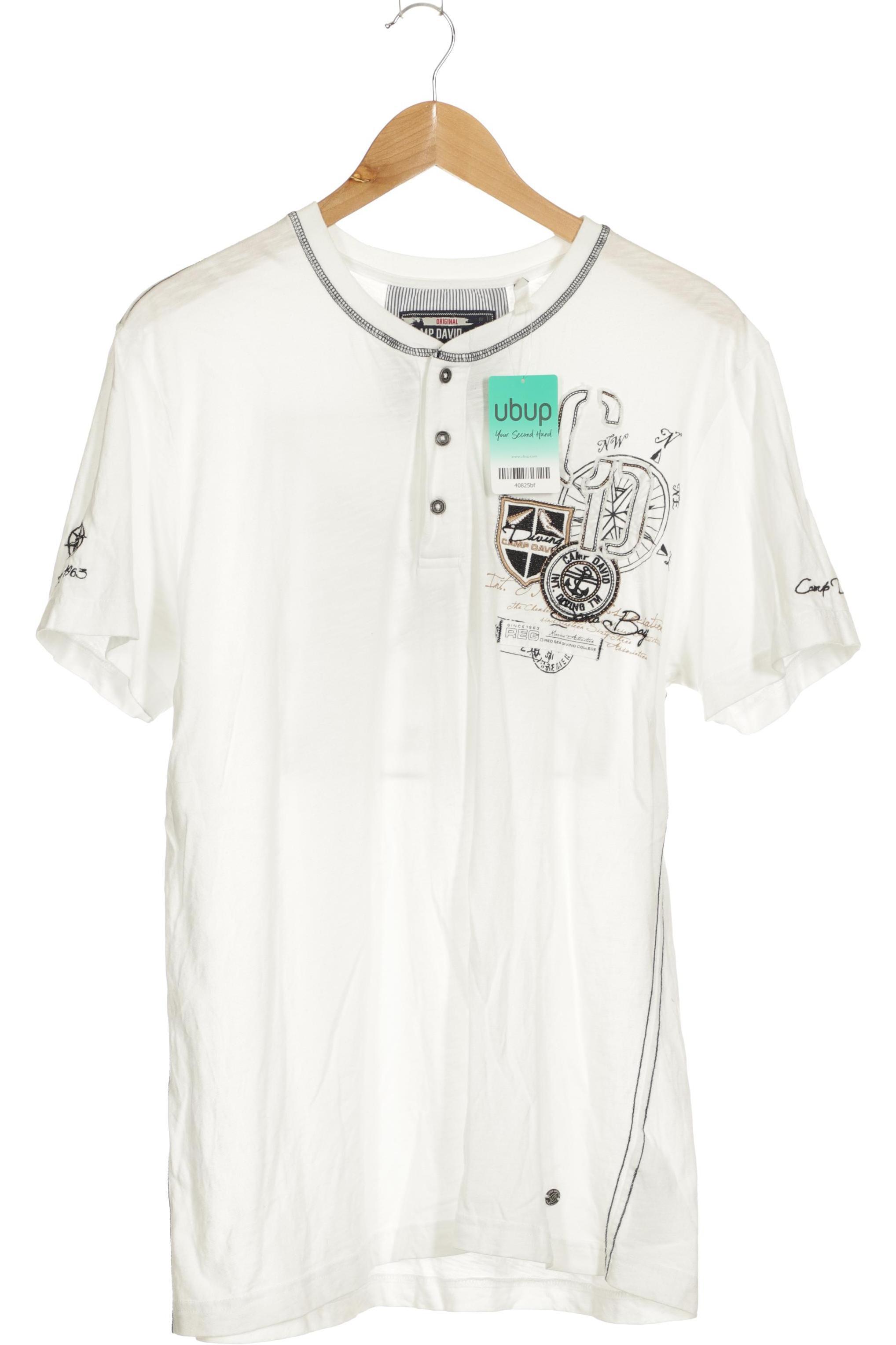 

Camp David Herren T-Shirt, weiß, Gr.