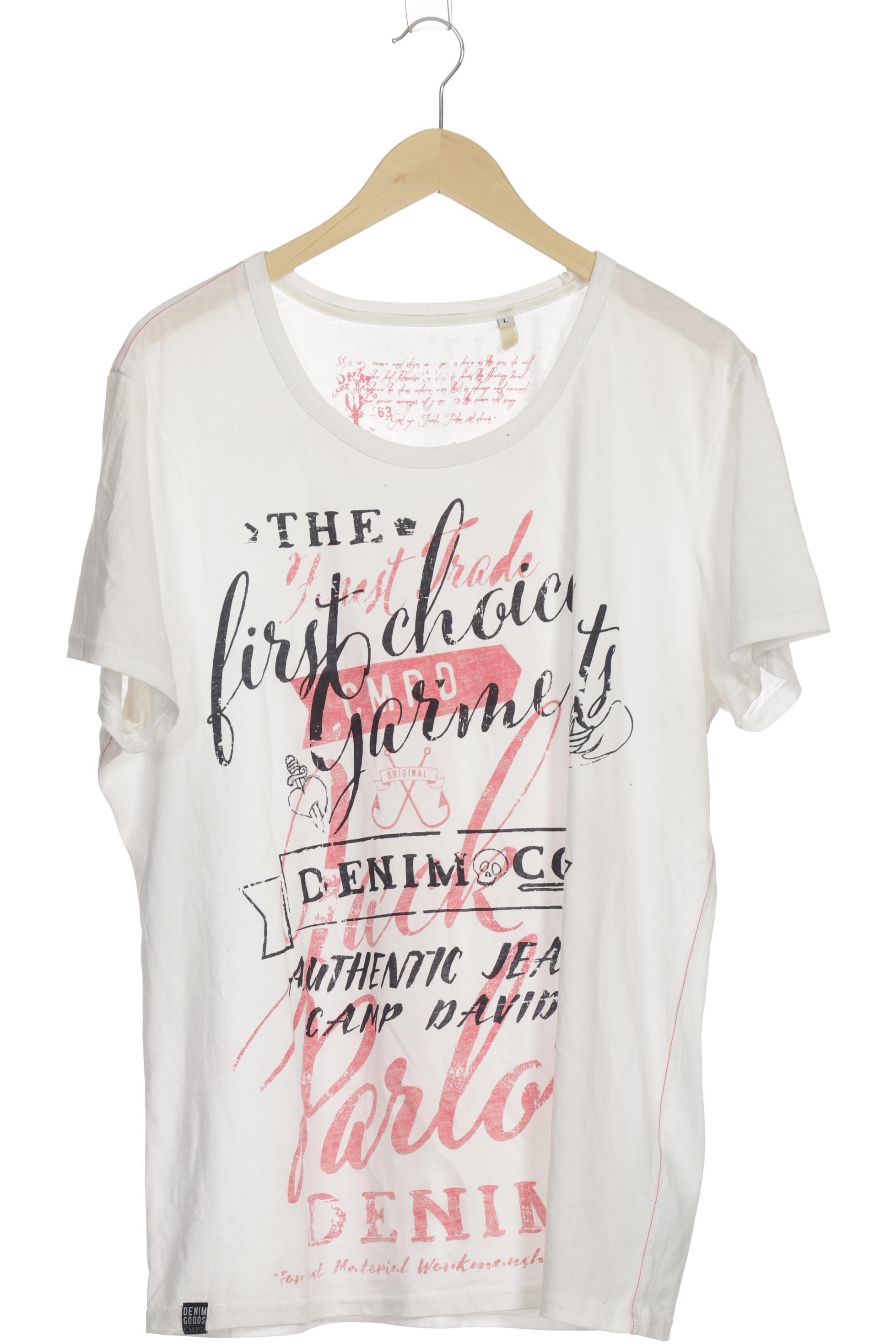 

Camp David Herren T-Shirt, weiß, Gr.