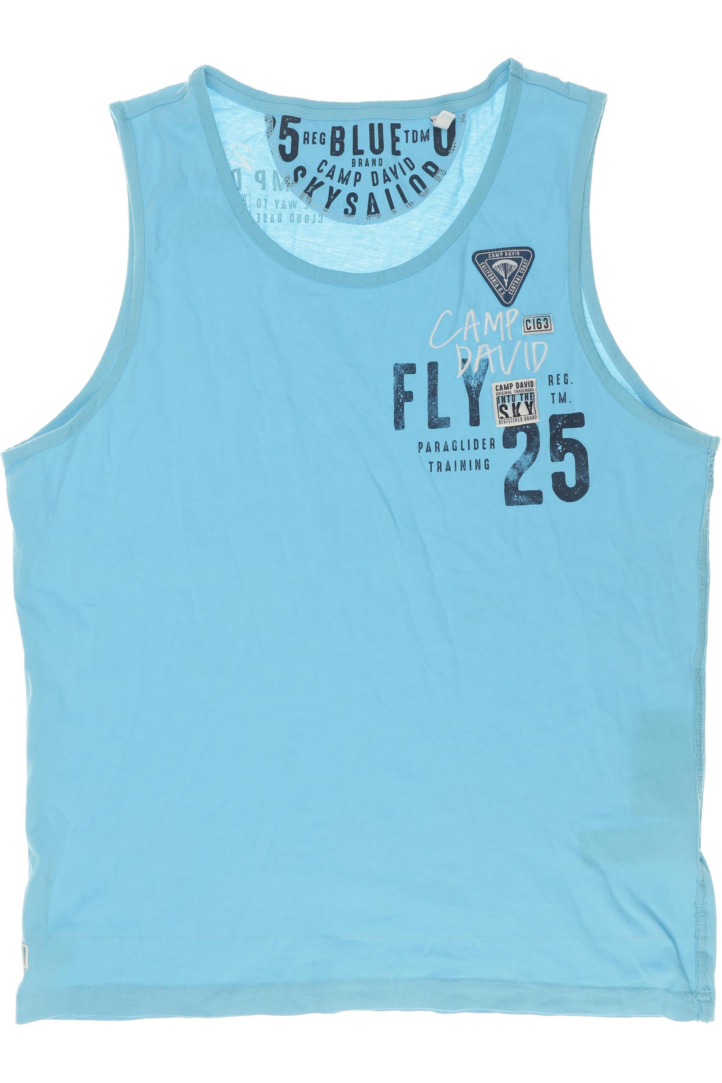 

Camp David Herren T-Shirt, blau, Gr.