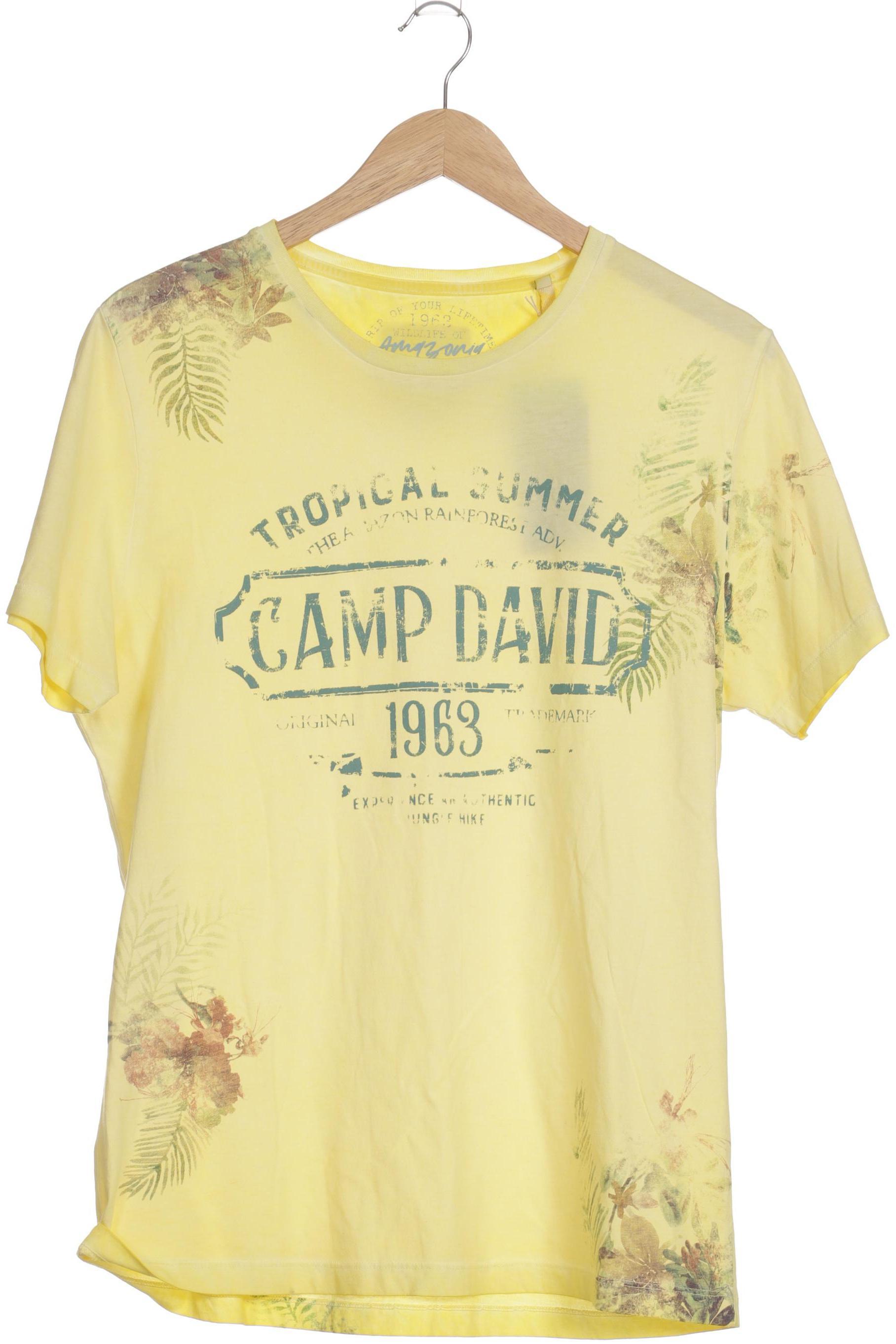 

Camp David Herren T-Shirt, gelb, Gr.