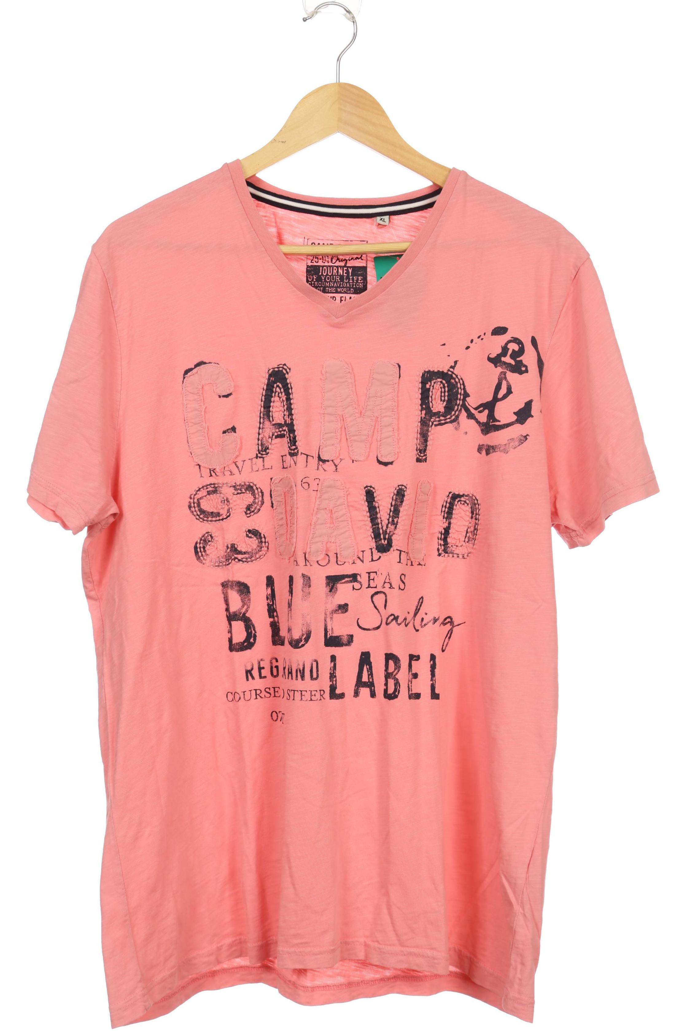 

Camp David Herren T-Shirt, pink, Gr.