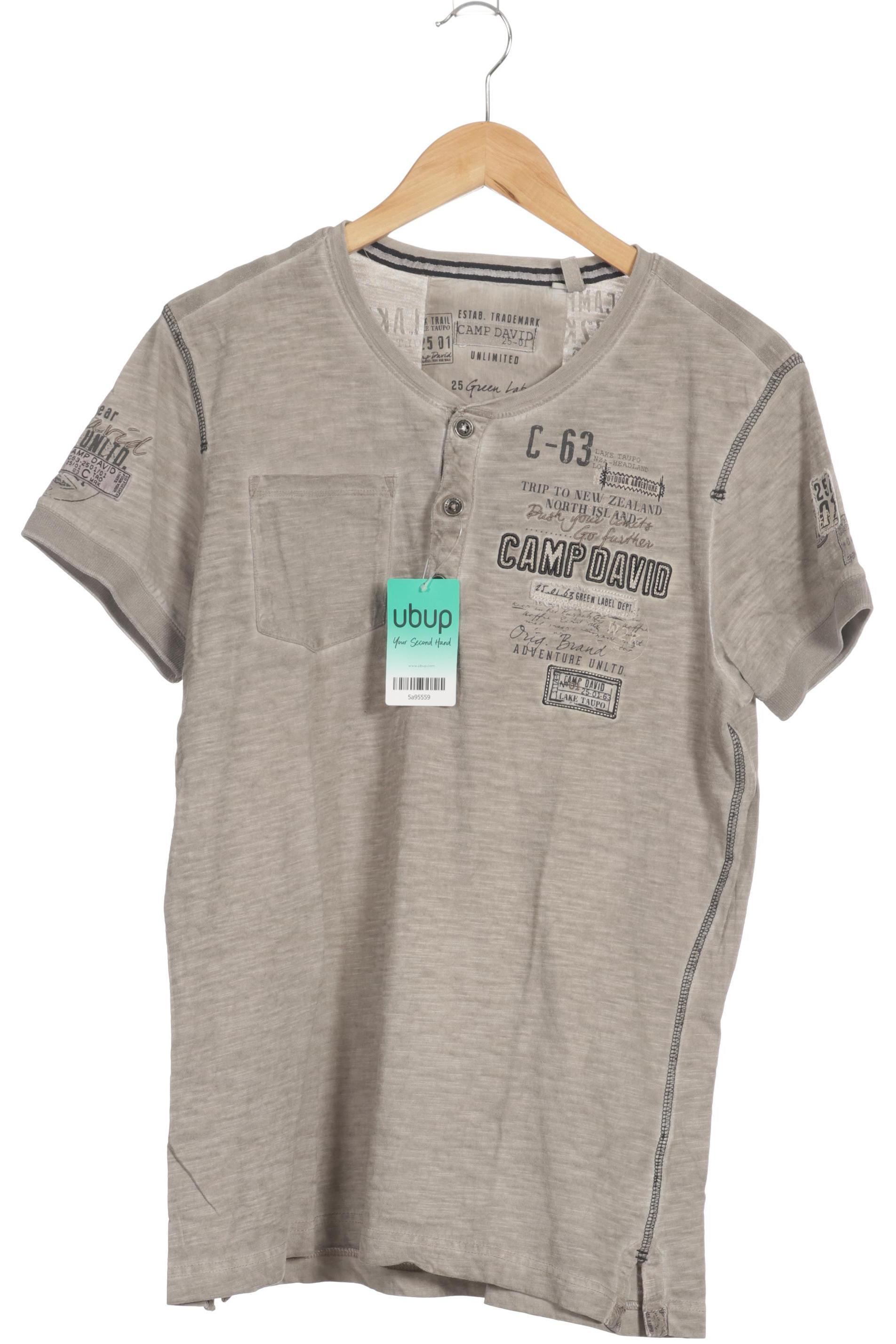 

Camp David Herren T-Shirt, grau, Gr.