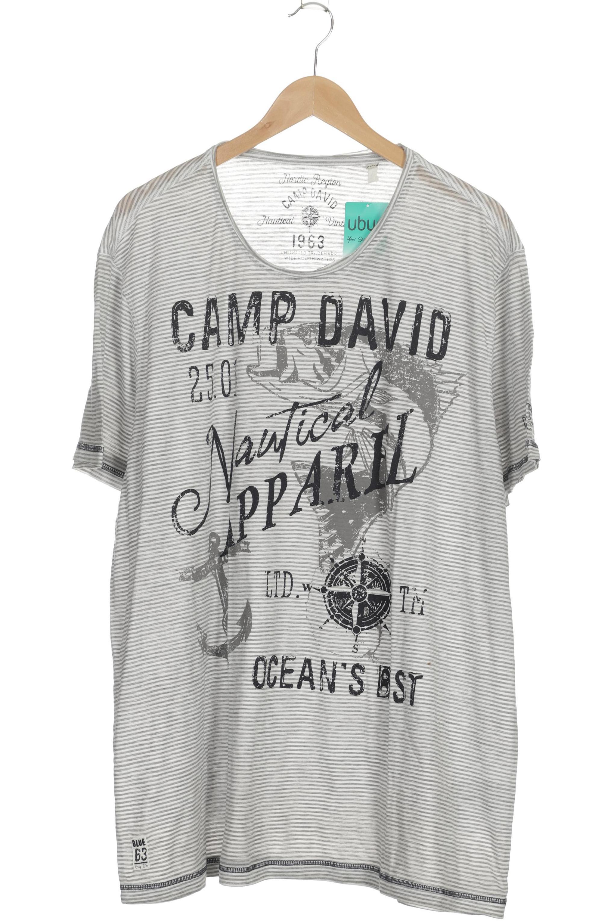 

Camp David Herren T-Shirt, grau, Gr.