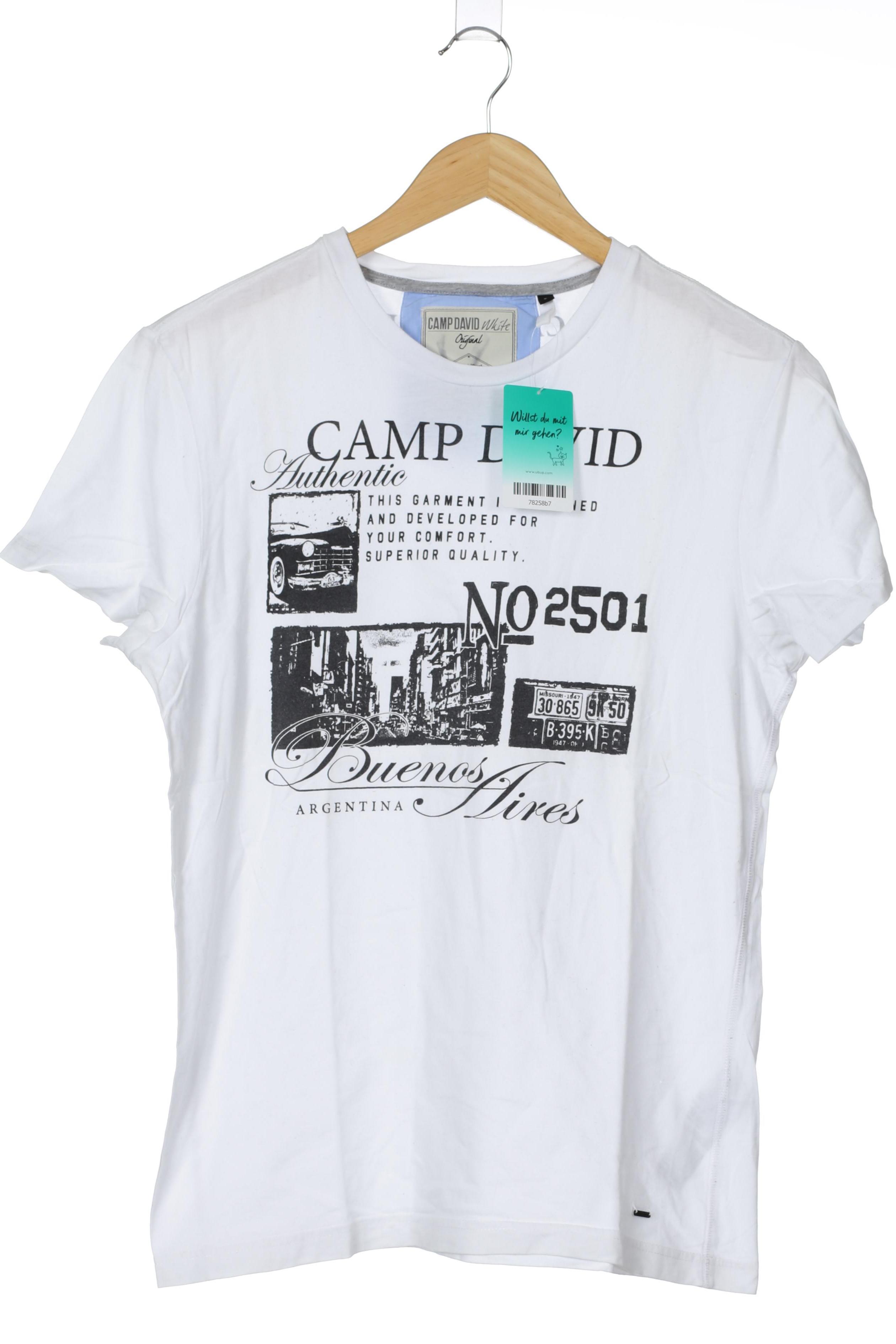 

Camp David Herren T-Shirt, weiß, Gr.