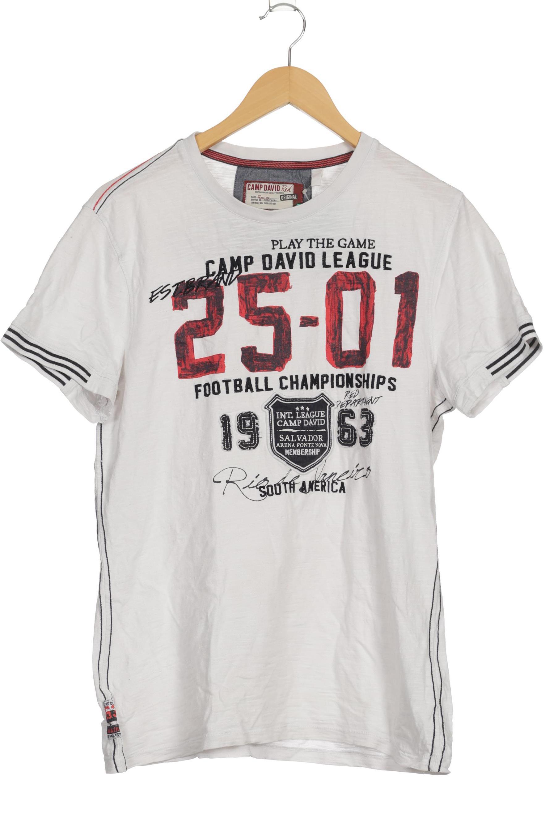 

Camp David Herren T-Shirt, weiß, Gr.