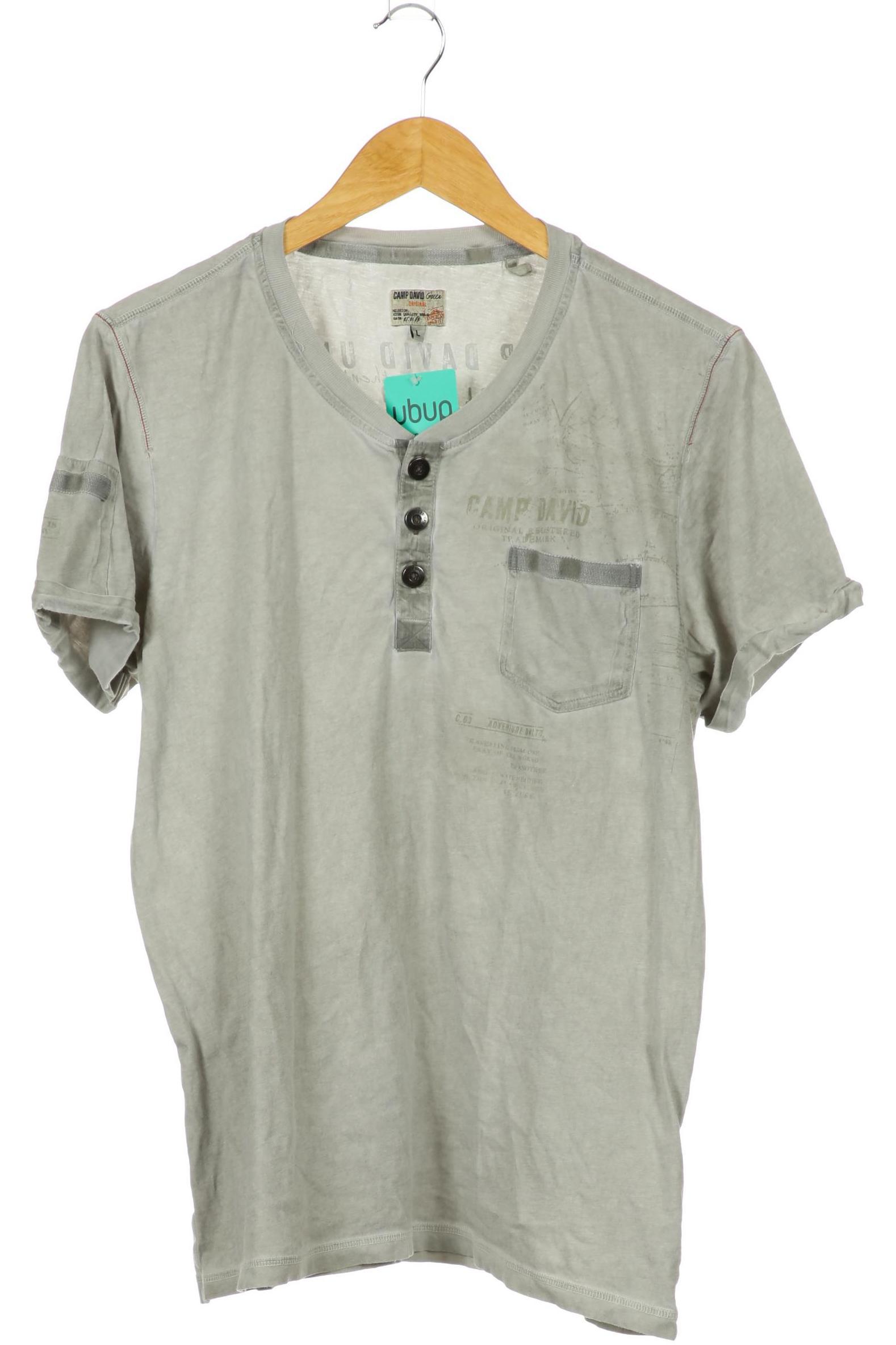 

Camp David Herren T-Shirt, grau, Gr.